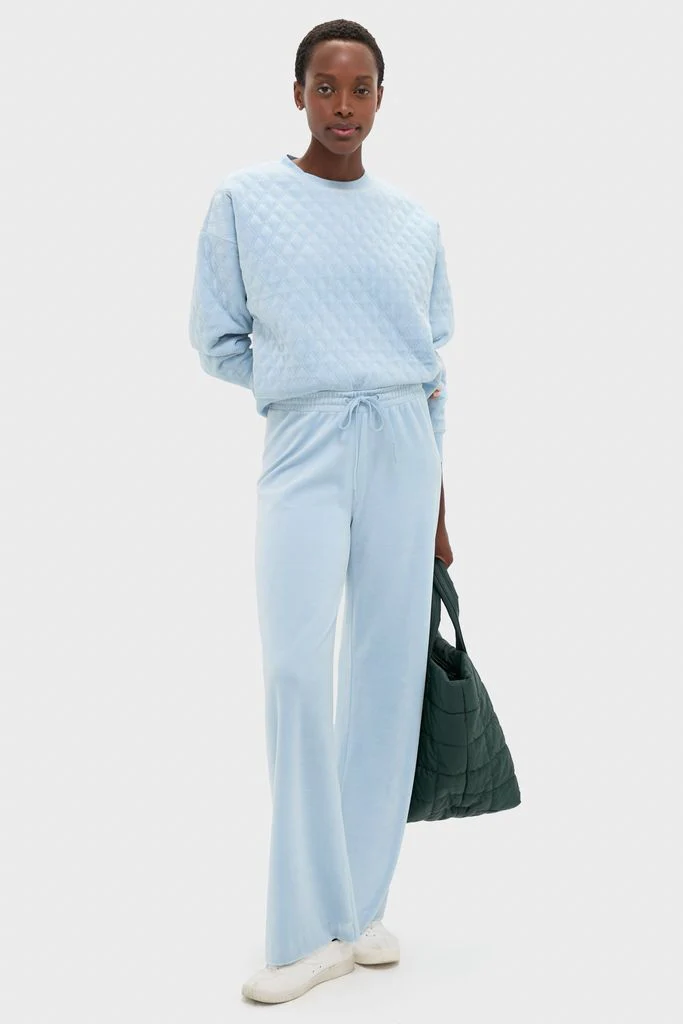 Blue Fog Velour Bennett Pullover - Image 2