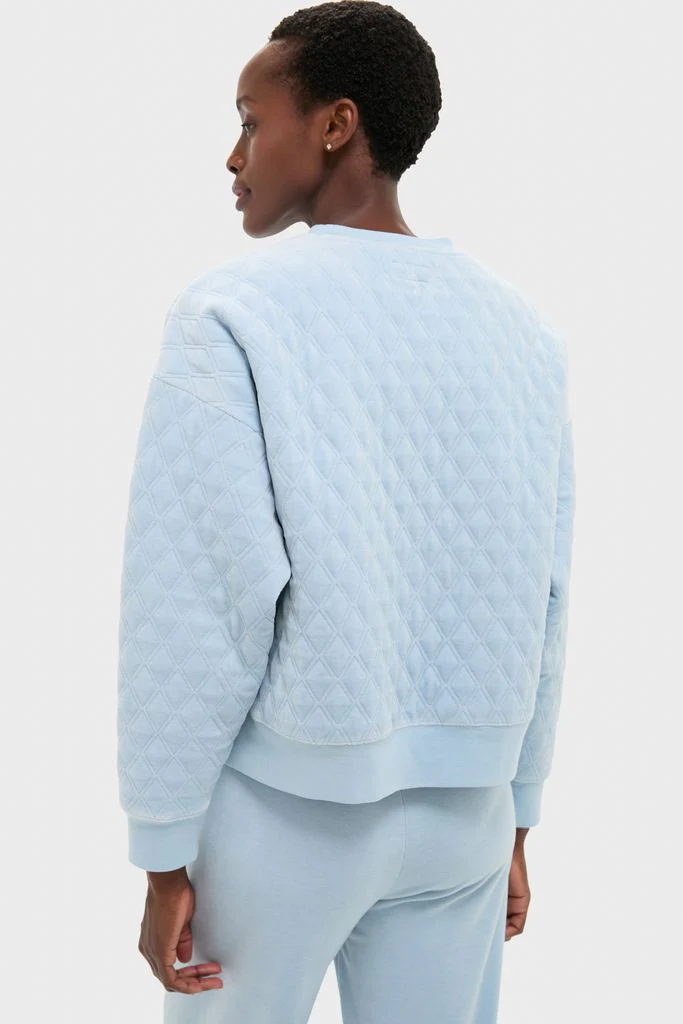 Blue Fog Velour Bennett Pullover - Image 4