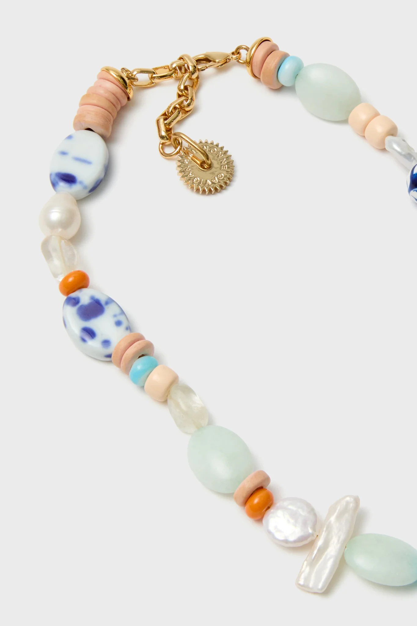 Blue Multi Lupe Necklace - Image 4
