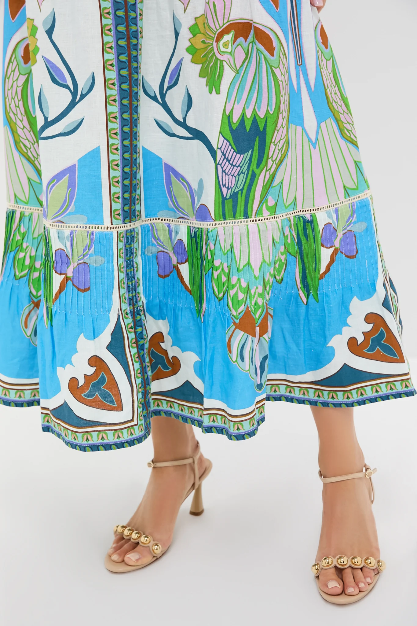 Blue Multicolor Sybill Dress - Image 6