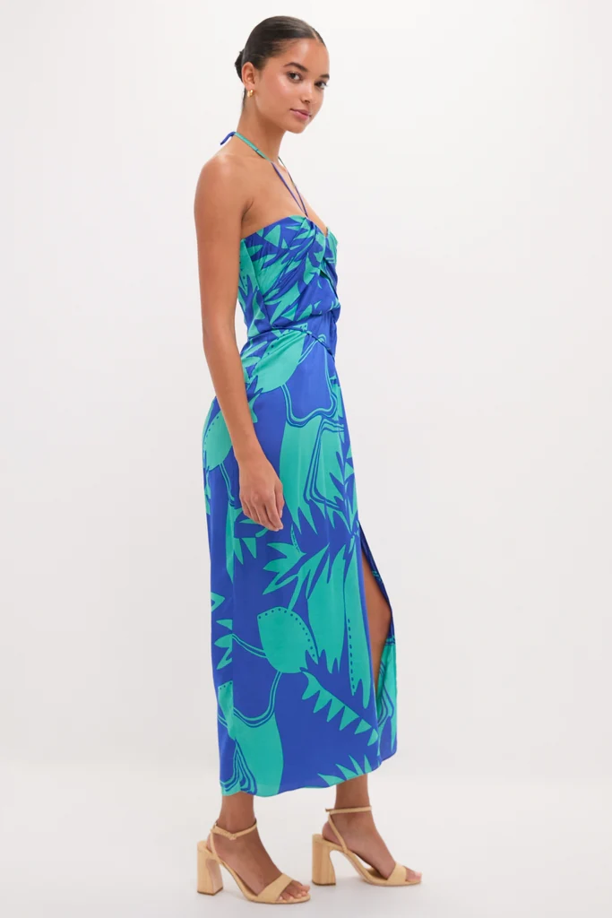 Blue Oasis Collina Long Dress - Image 3