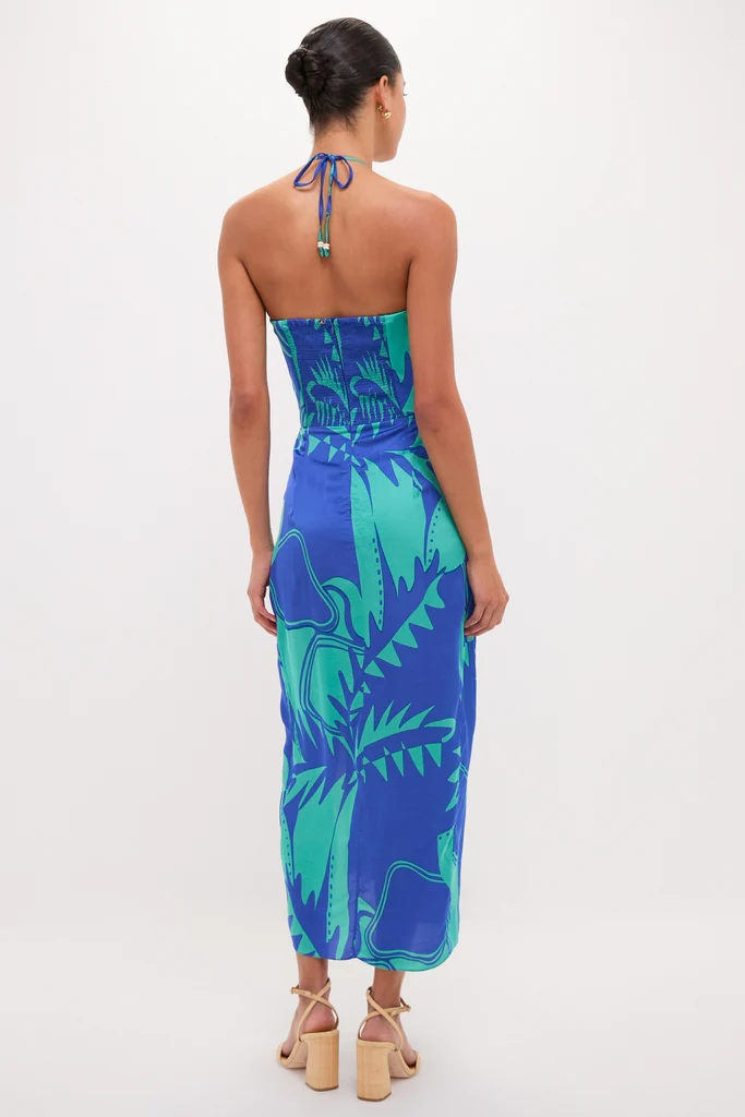 Blue Oasis Collina Long Dress - Image 4