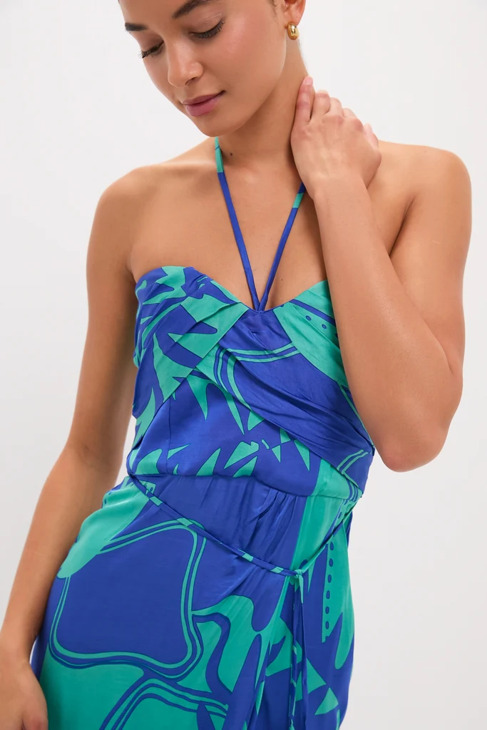 Blue Oasis Collina Long Dress - Image 5