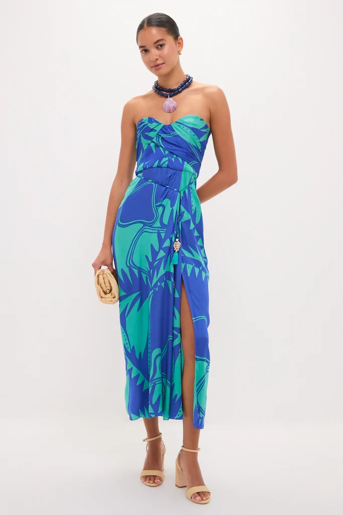 Blue Oasis Collina Long Dress - Image 6