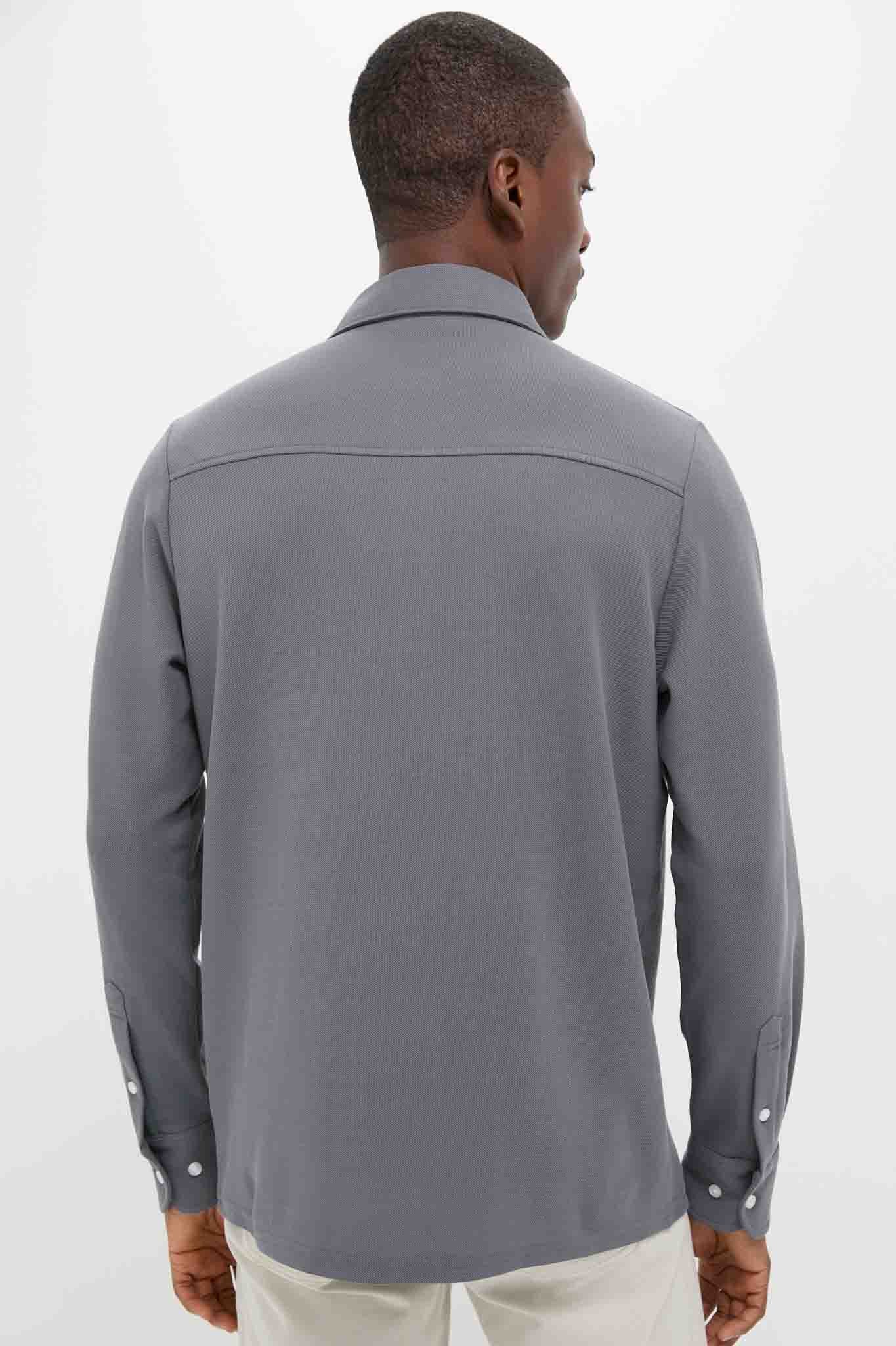 Blue Steel Long Sleeve Players Shirt - Image 4