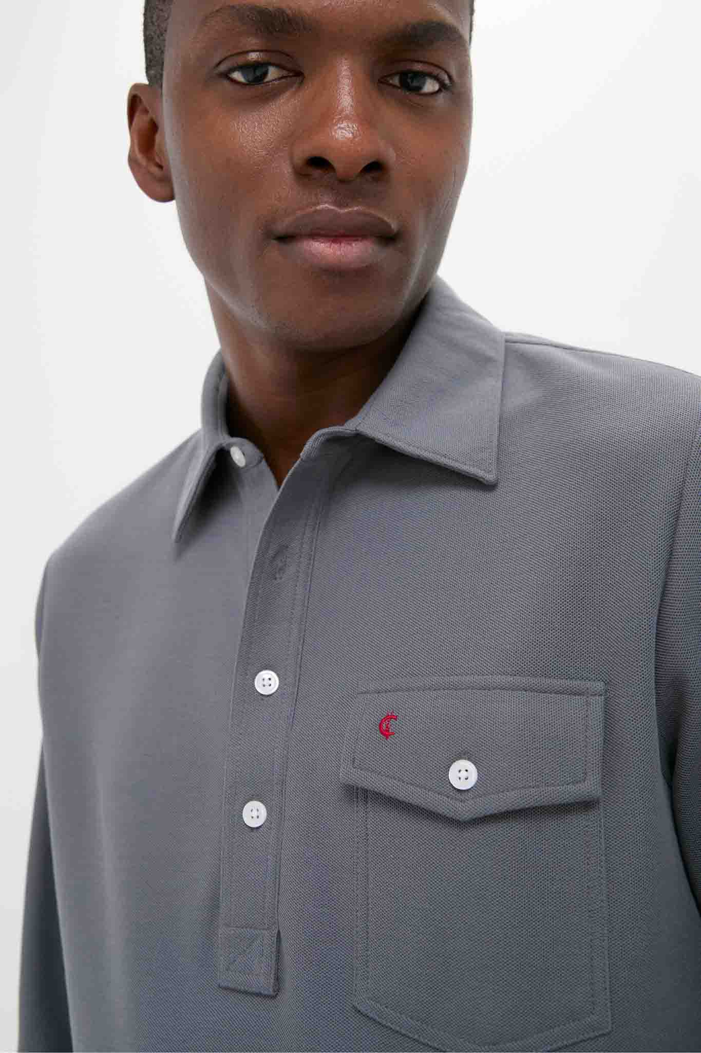 Blue Steel Long Sleeve Players Shirt - Image 5