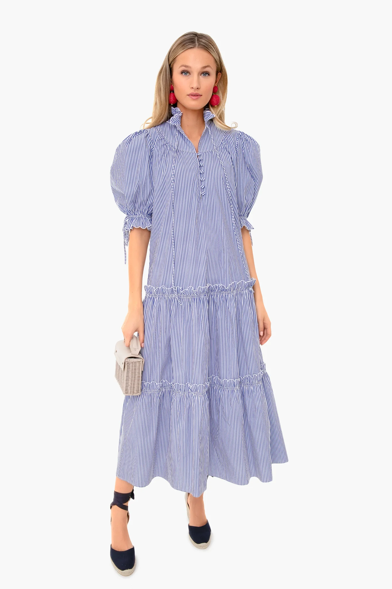 Blue Stripe Holloway Dress - Image 2
