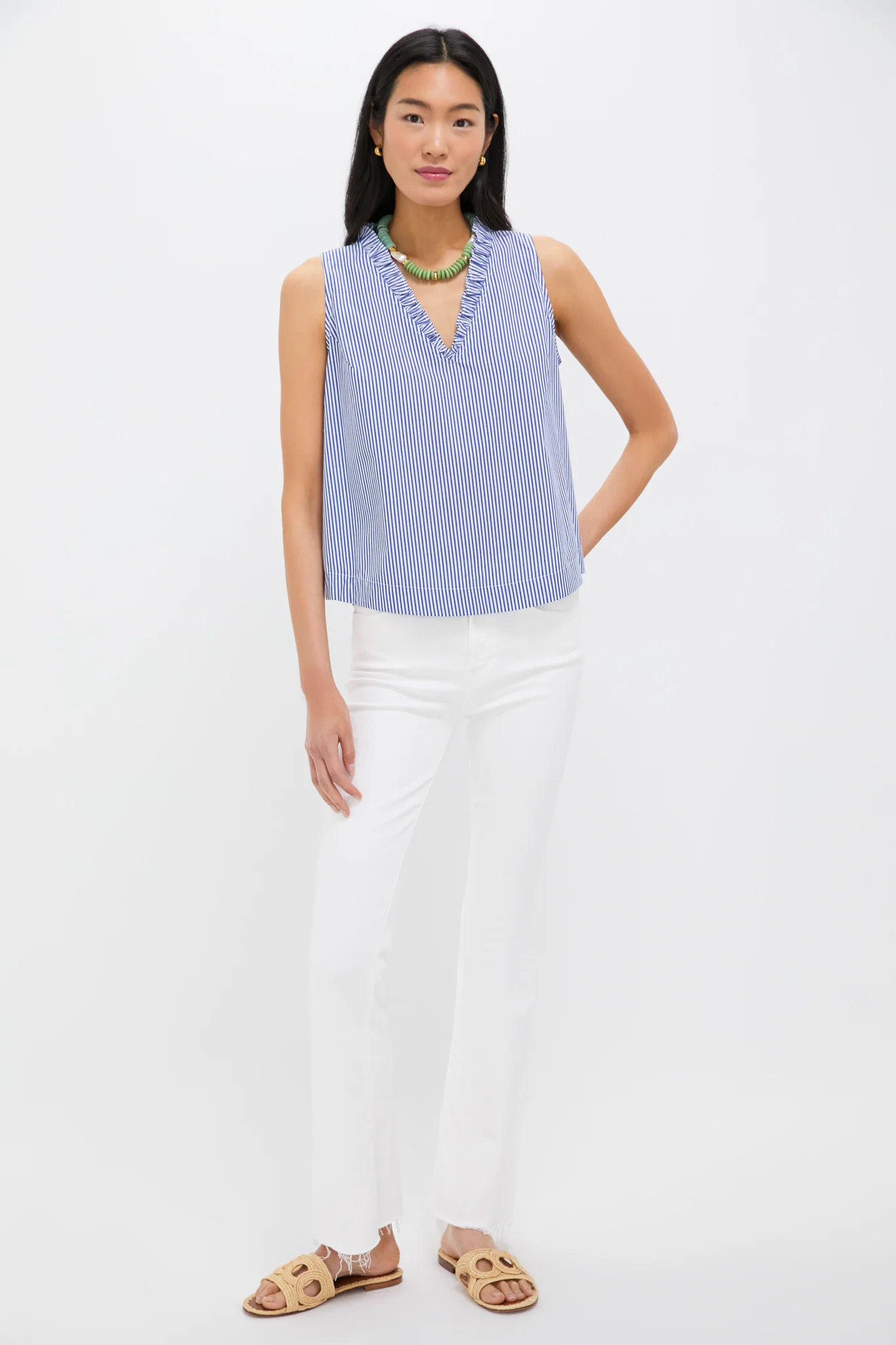 Striped Veronica Top - Image 3