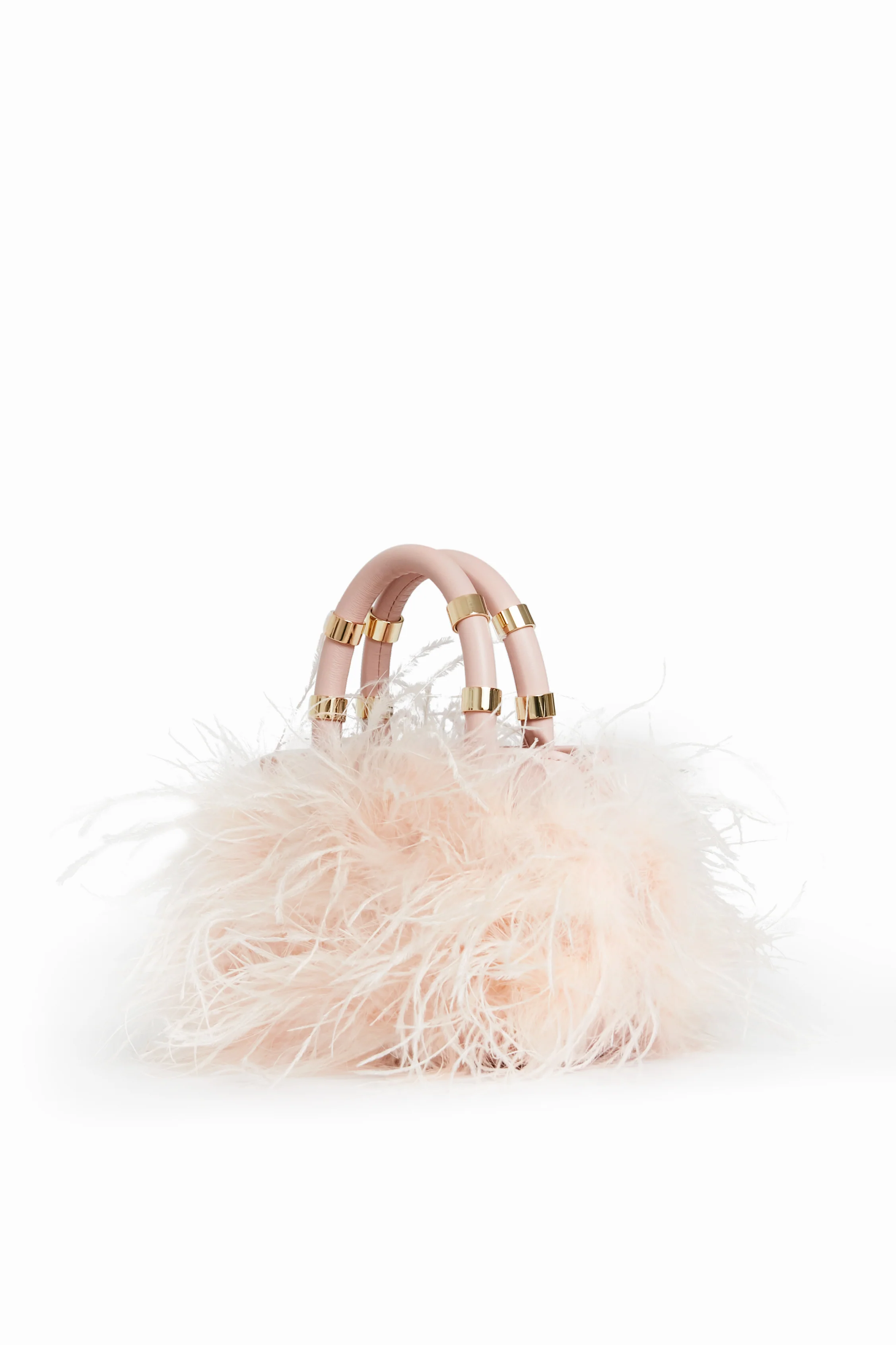 Blush Emily Feather Bag - Image 3