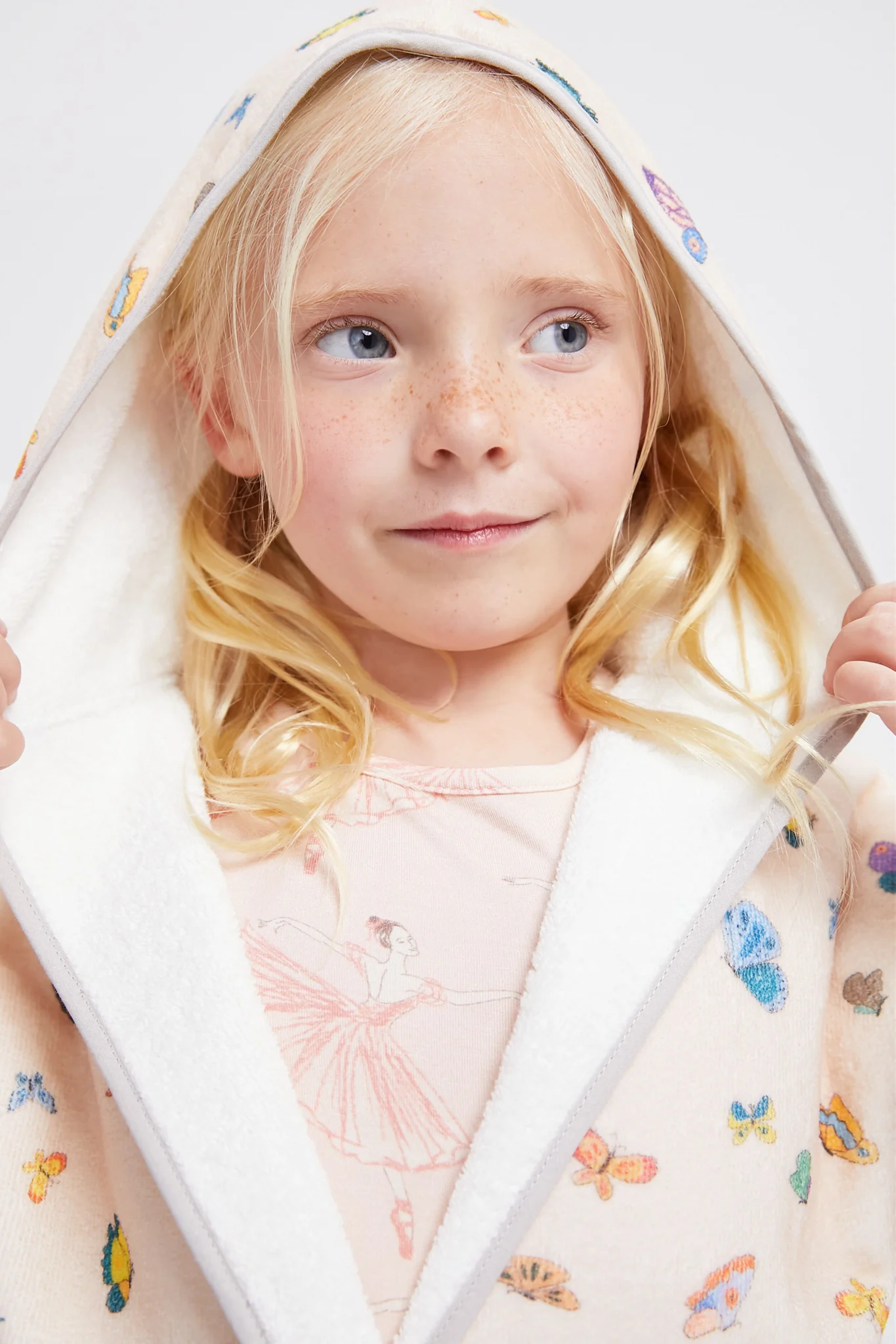 Blush Peach Madame Butterfly Robe - Image 4