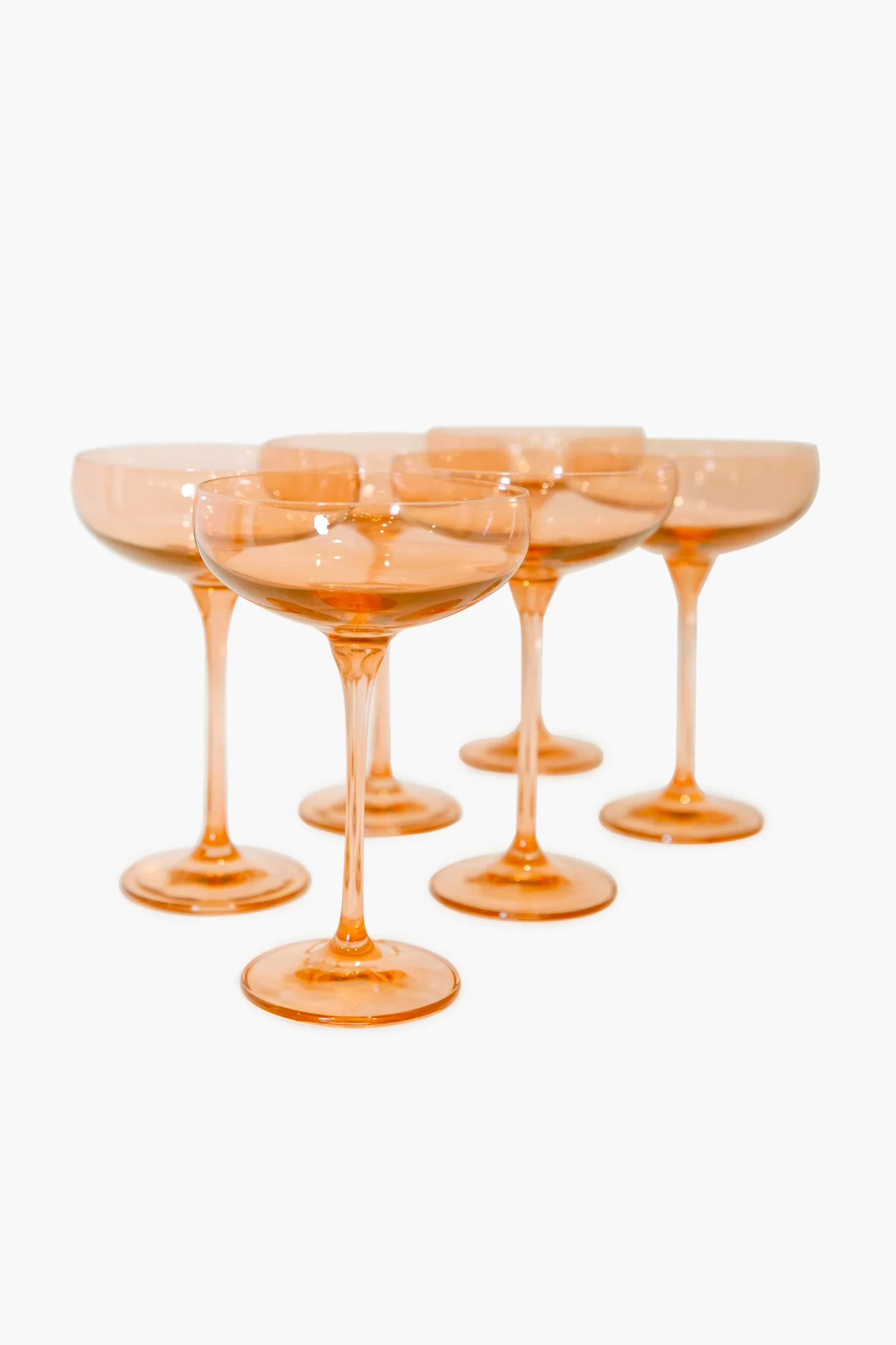Blush Pink Champagne Coupe (Set of 6) - Image 2