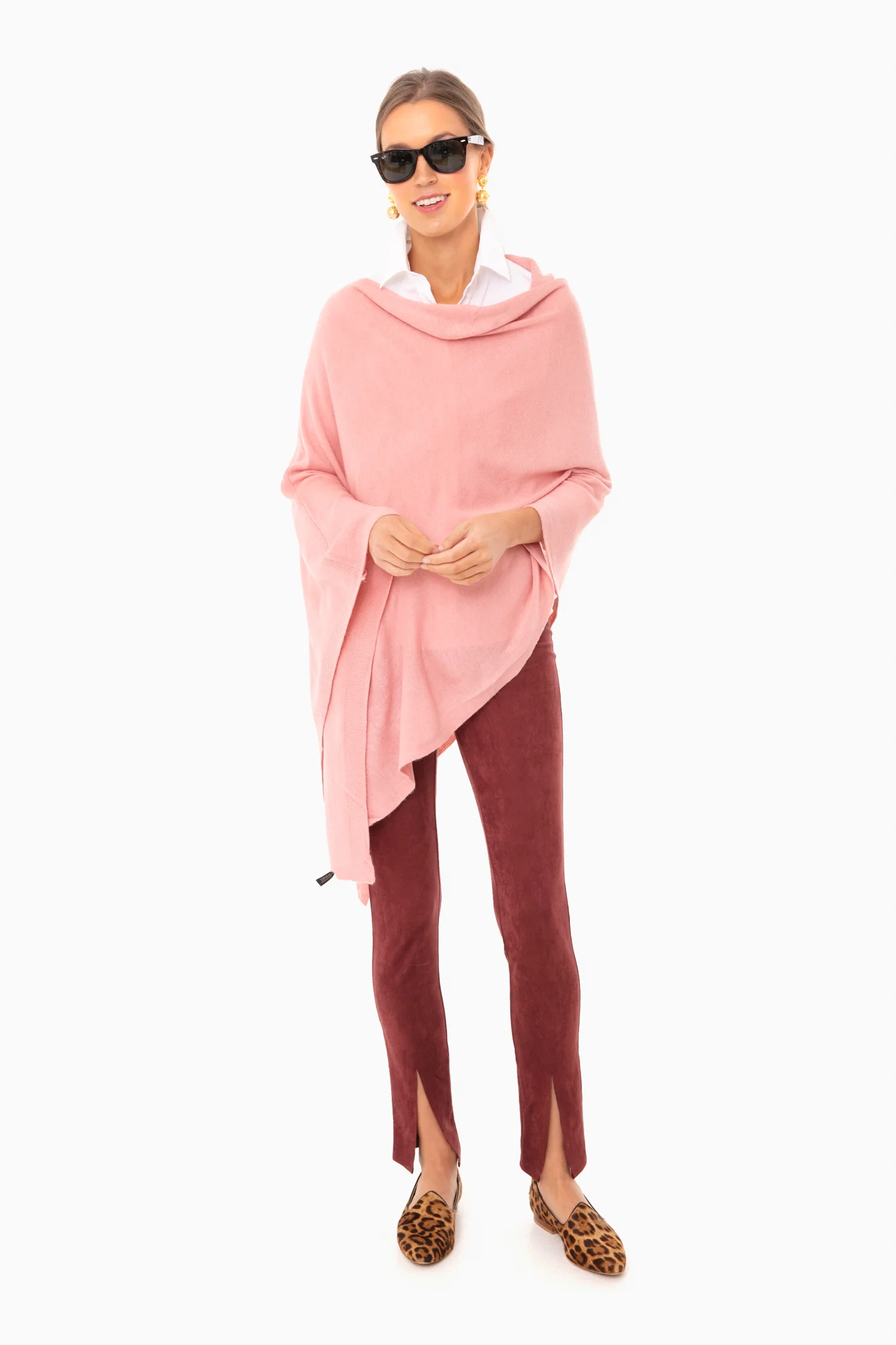 Blush Pink Monterey Poncho