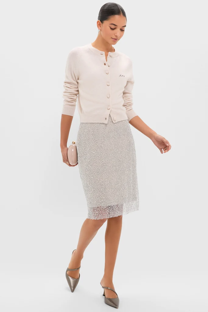 Blush Sparkle Belle Slip Skirt - Image 2