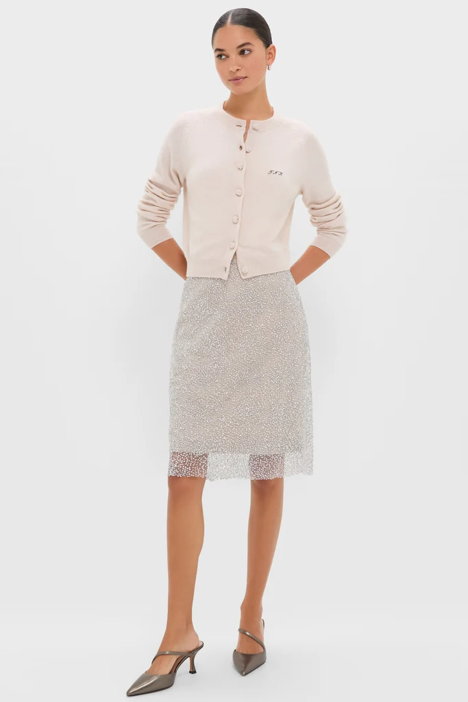 Blush Sparkle Belle Slip Skirt - Image 6
