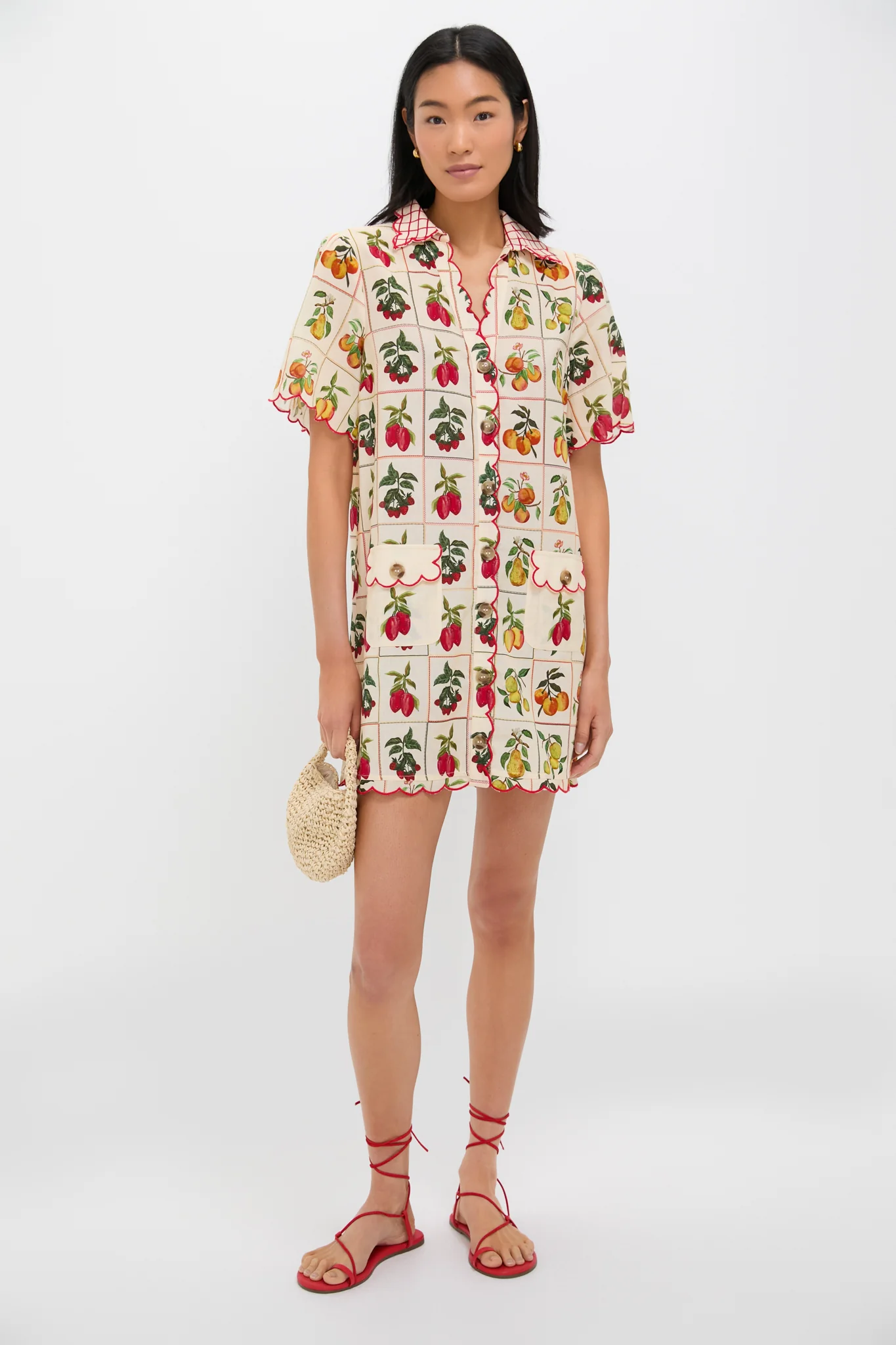 Bodega Poppy Mini Dress - Image 6