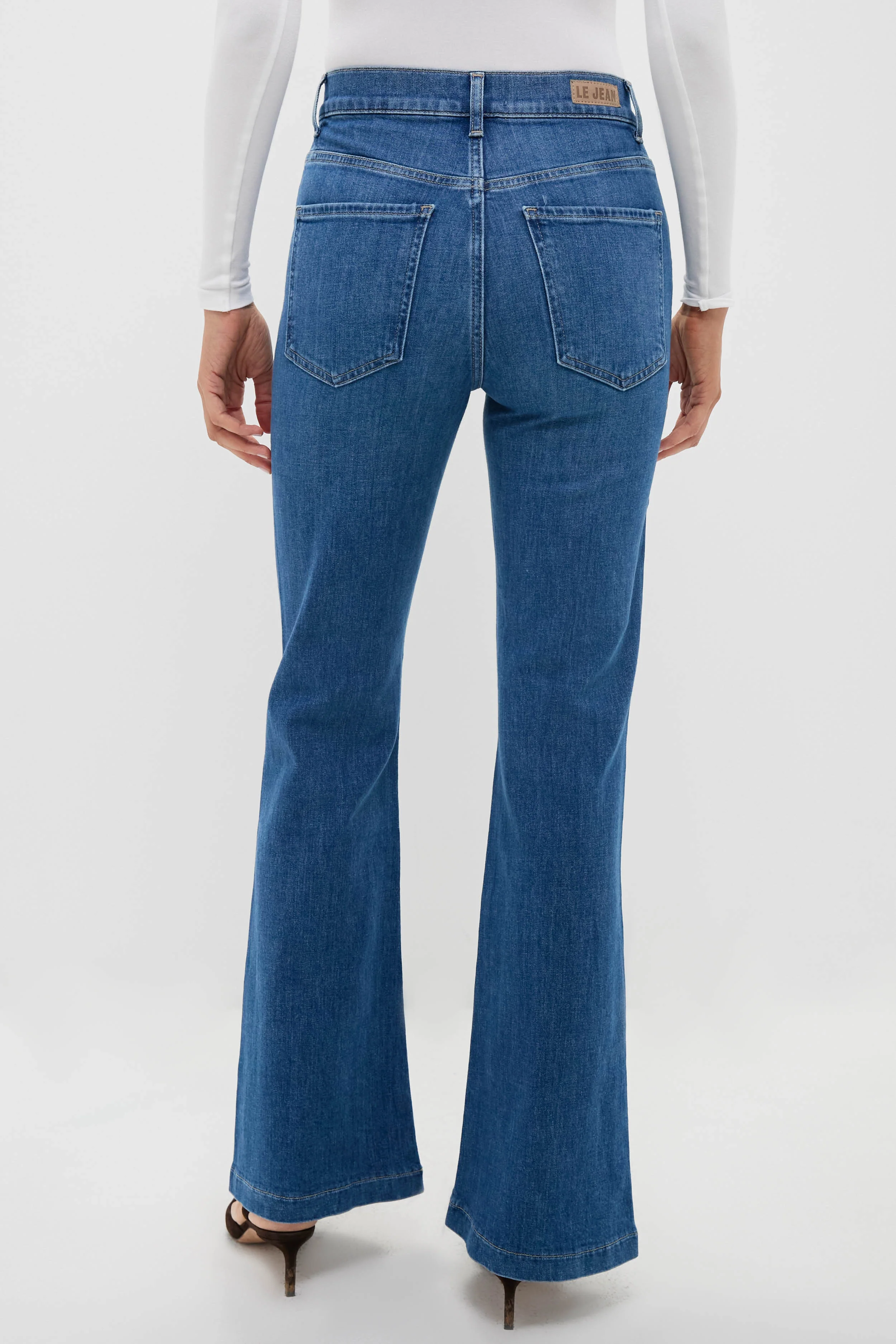 Bohemian Blue High Rise Farrah Flare - Image 5