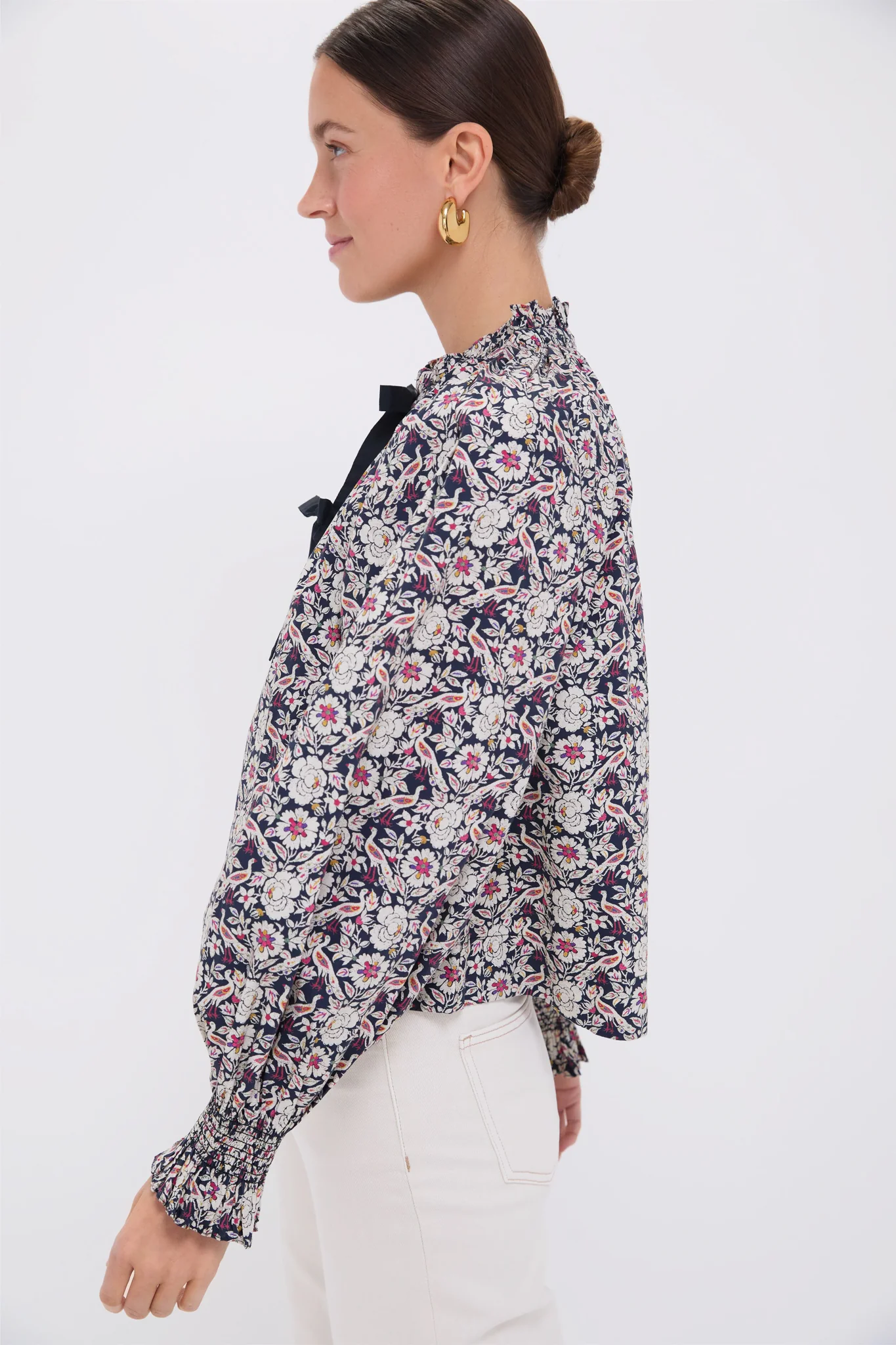 Bordeaux Plume Aiden Top - Image 3