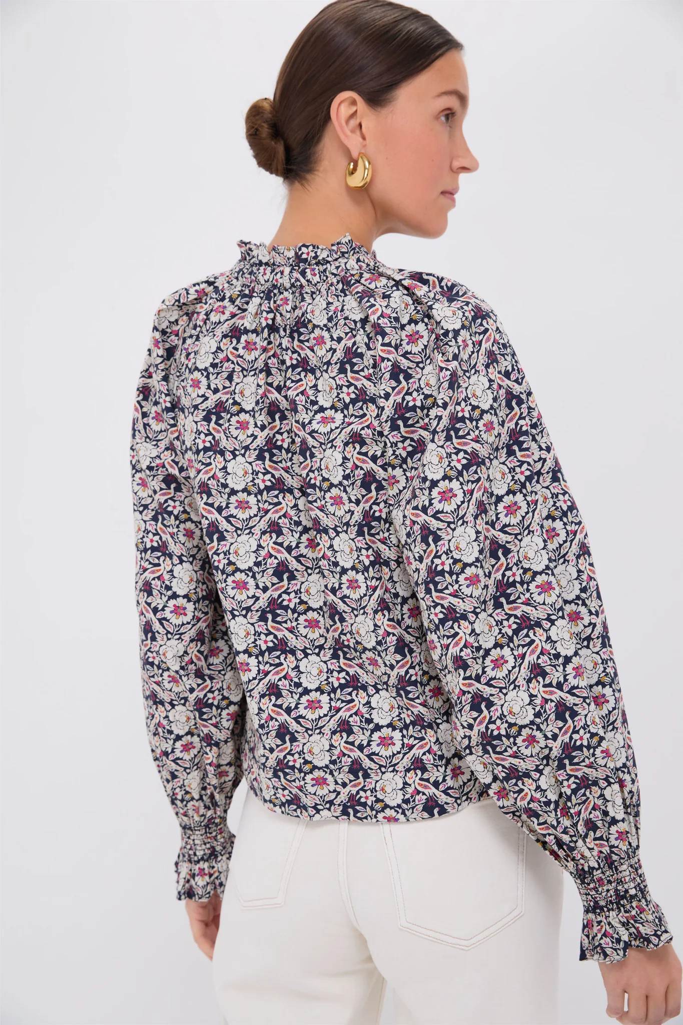 Bordeaux Plume Aiden Top - Image 4