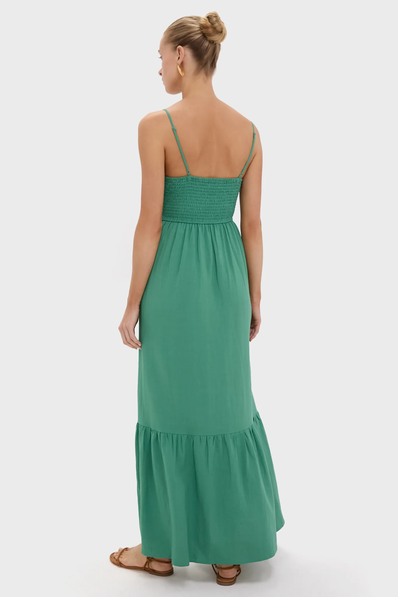 Botanical Green Winslet Maxi Dress - Image 4