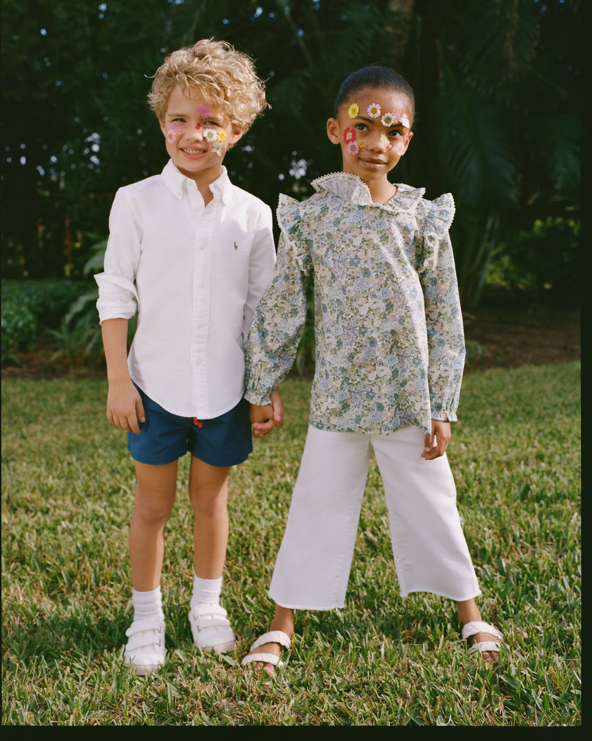 Boys White Long-Sleeve Oxford Button-Down Sportshirt - Image 2
