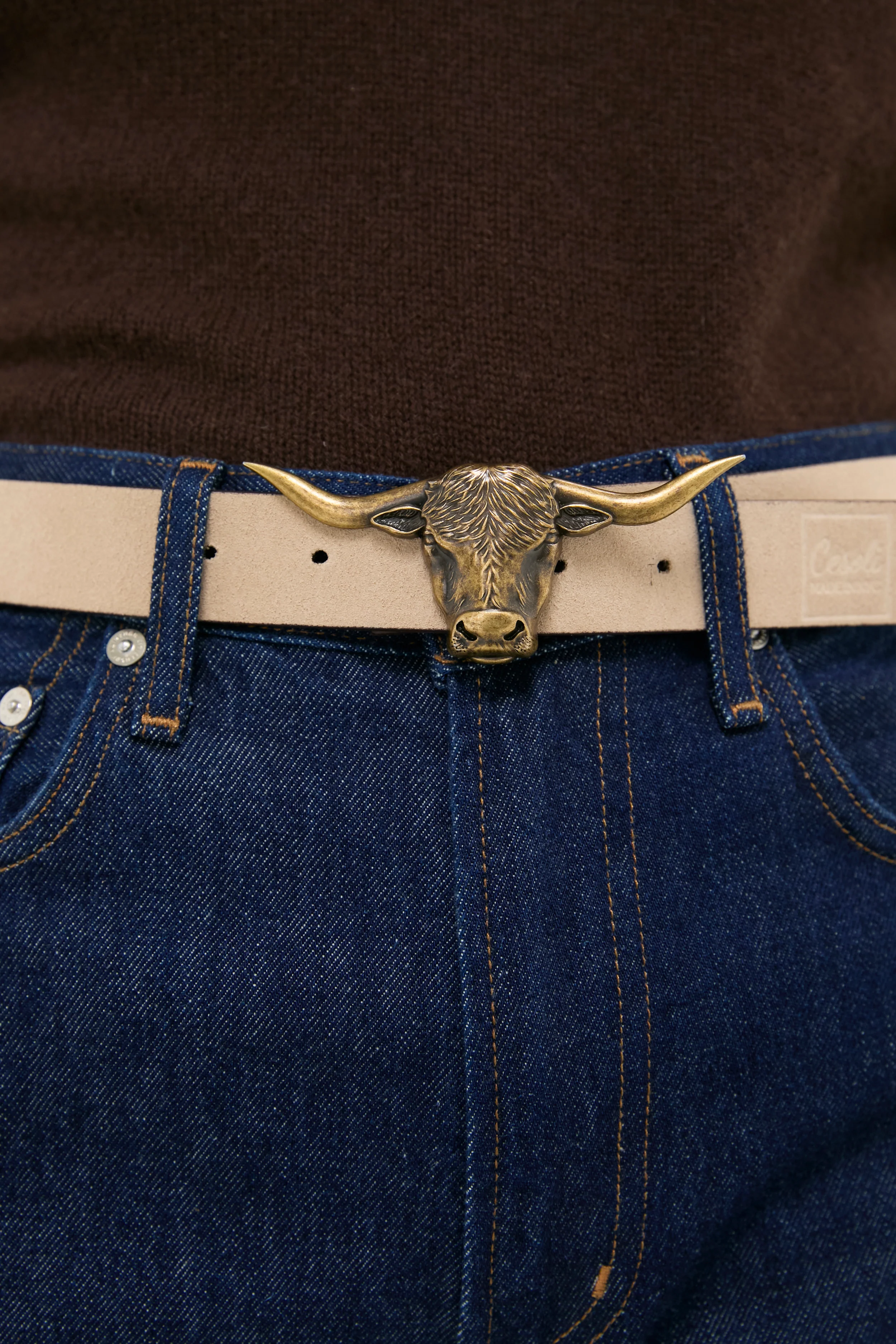 Brass Lansing Longhorn Buckle - Image 2