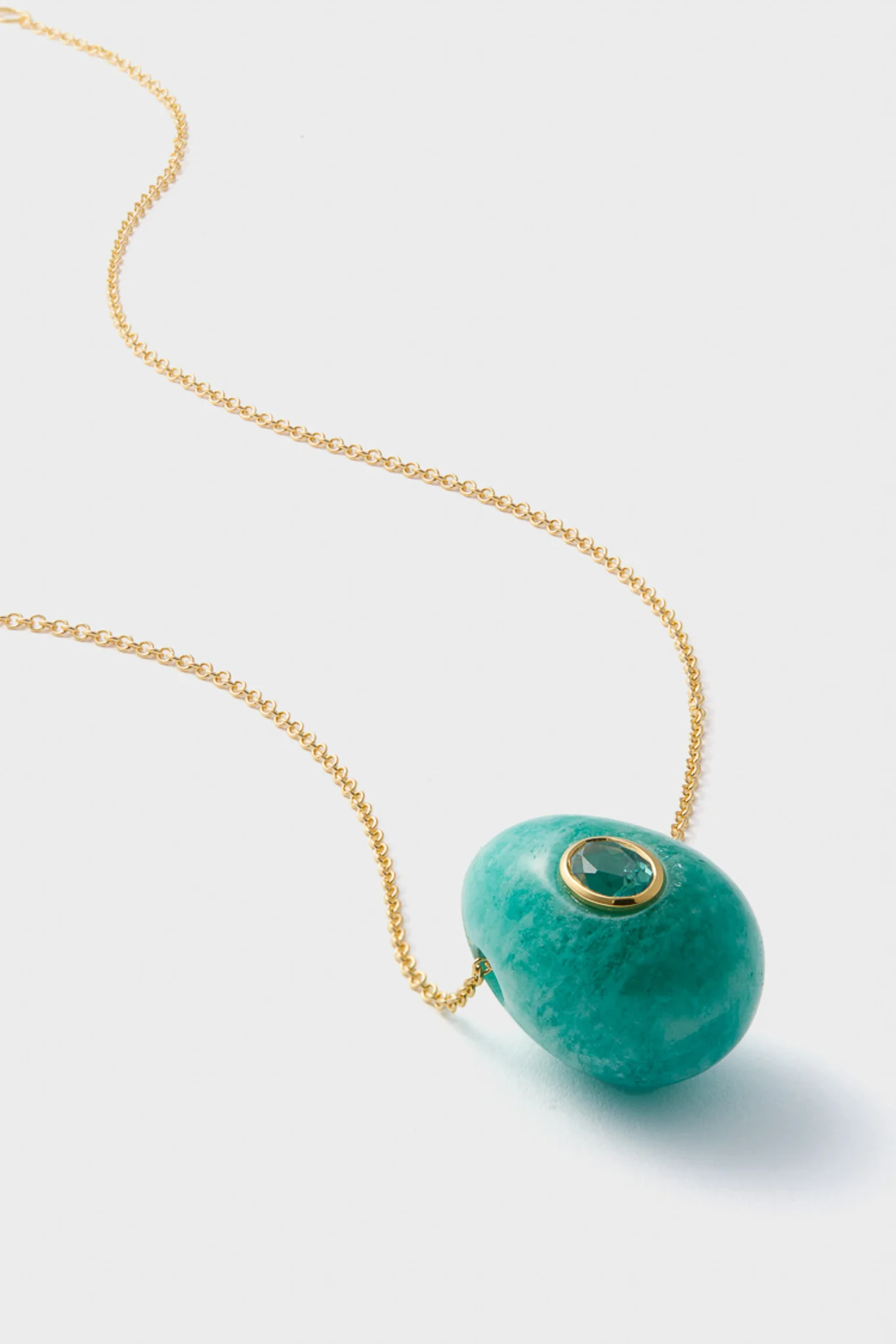 Brazilian Amazonite Constance Necklace - Image 4