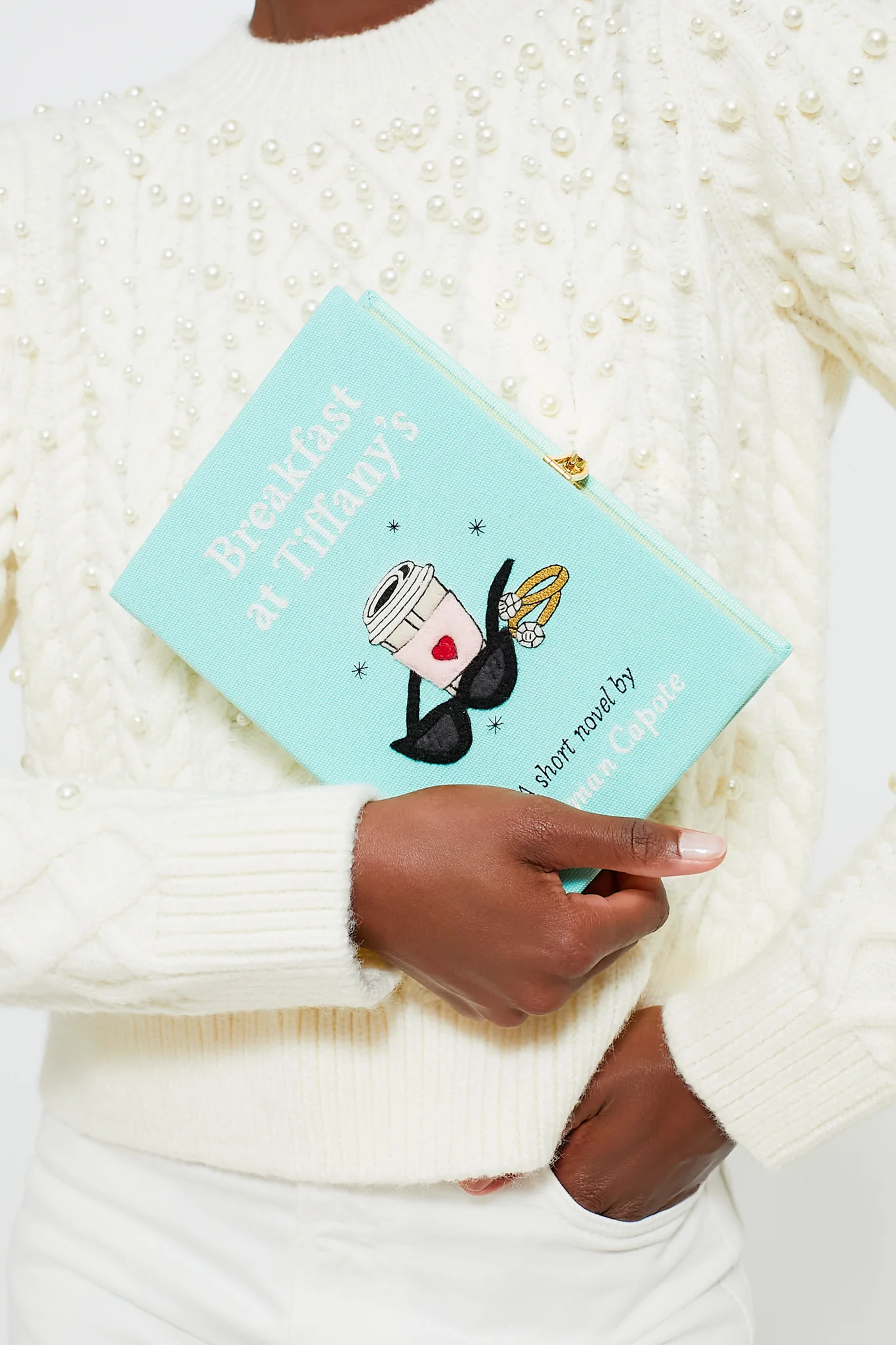 Breakfast at Tiffany's Bookclutch - Image 2