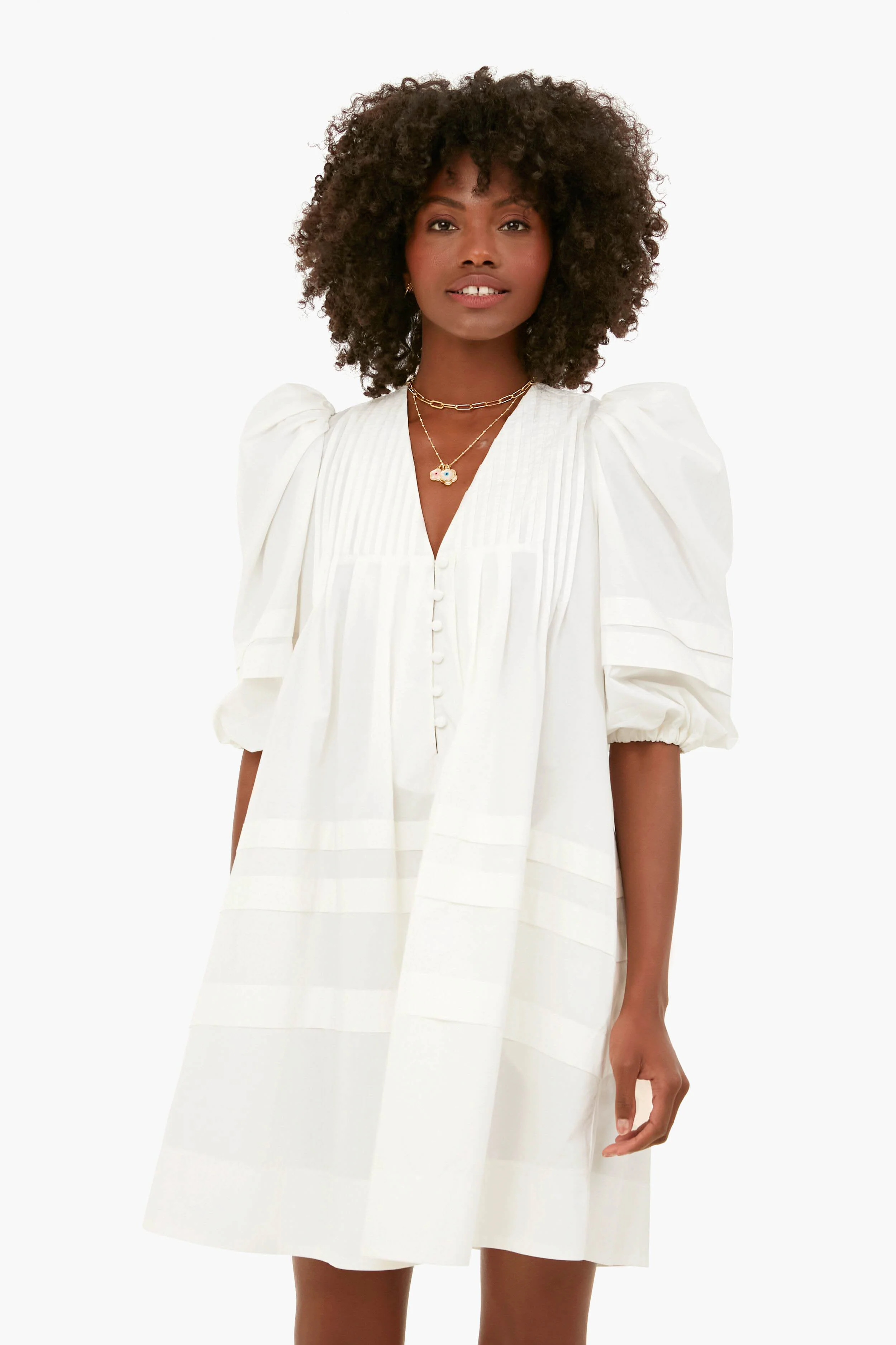 Bright White Jenkins Dress - Image 4