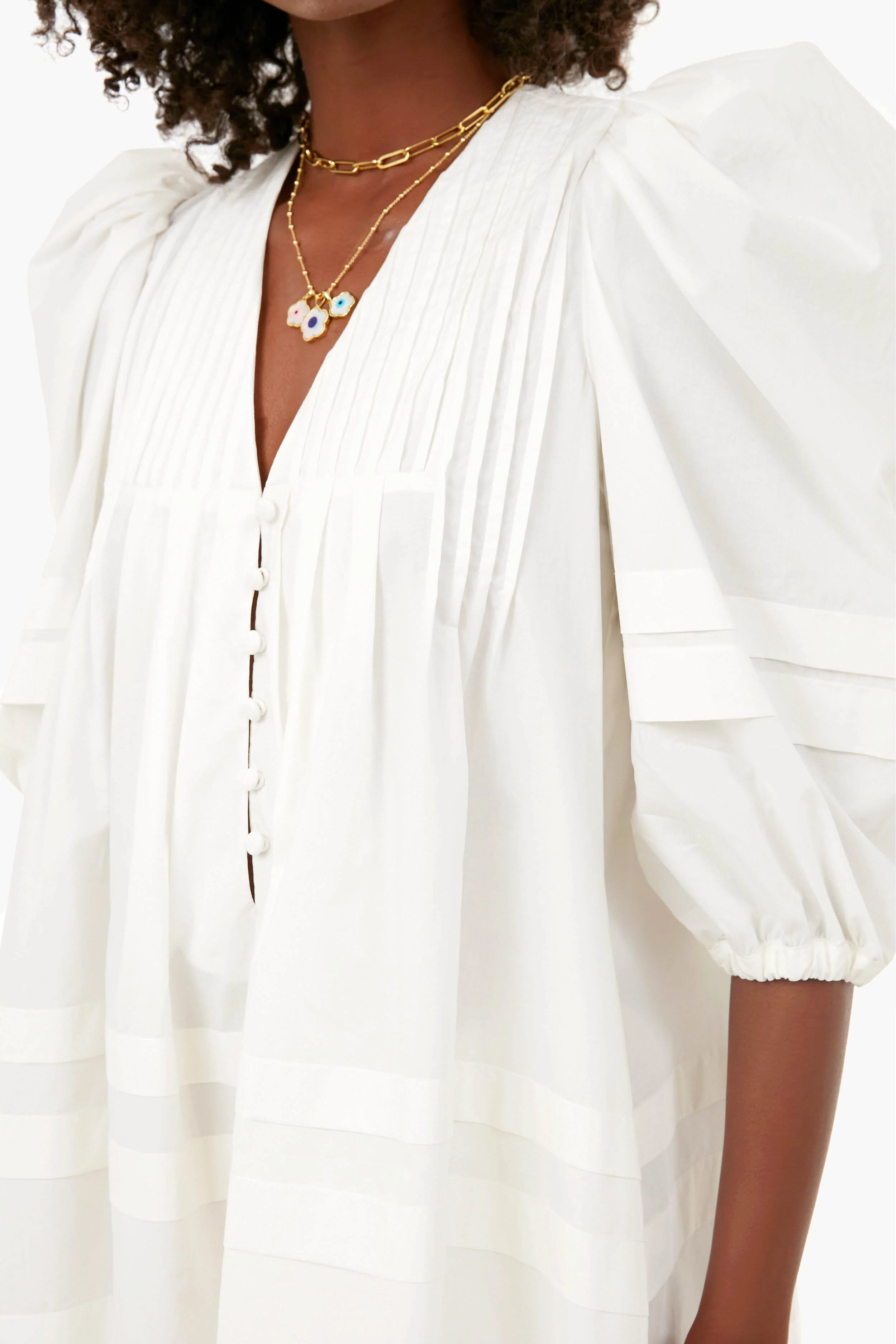 Bright White Jenkins Dress - Image 7