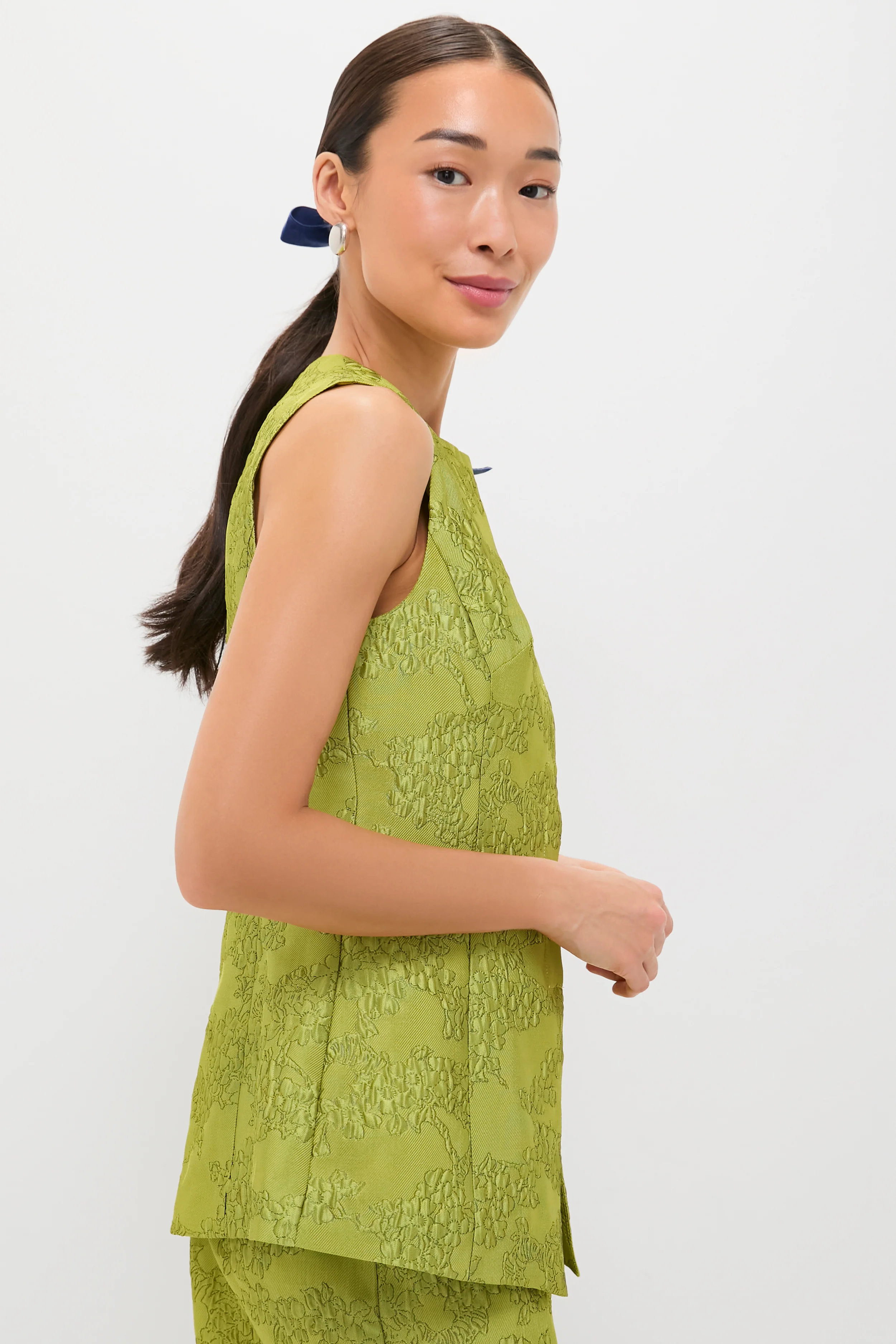 Brocade Metallic Duke Top - Image 3