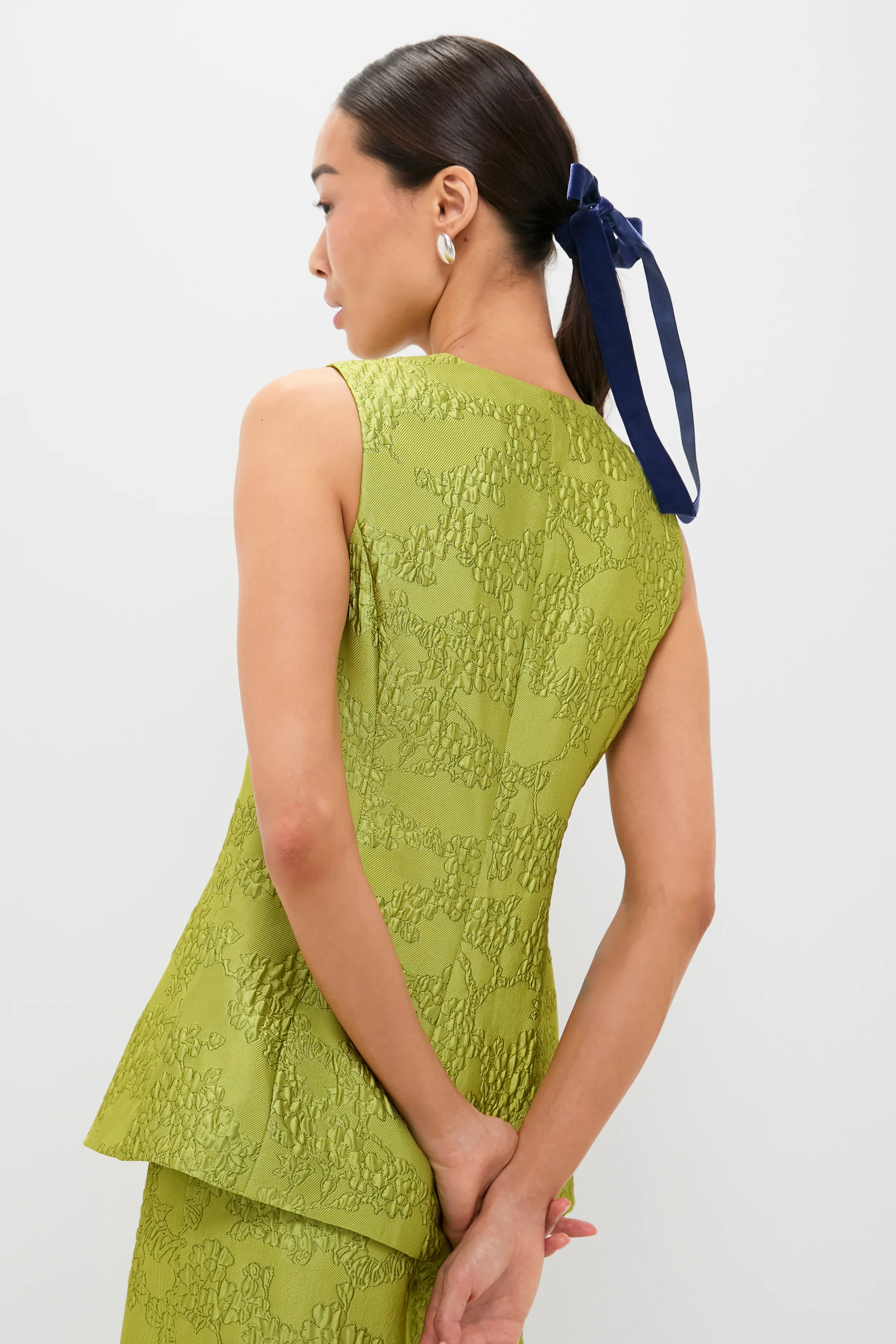 Brocade Metallic Duke Top - Image 4