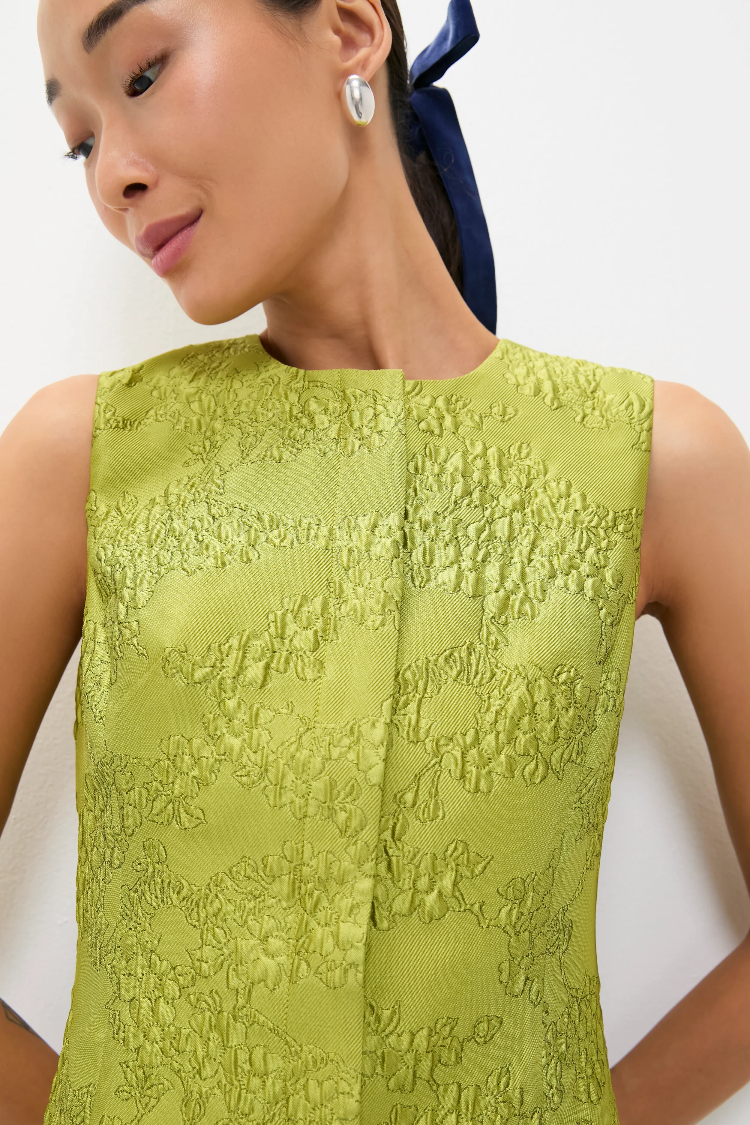 Brocade Metallic Duke Top - Image 5