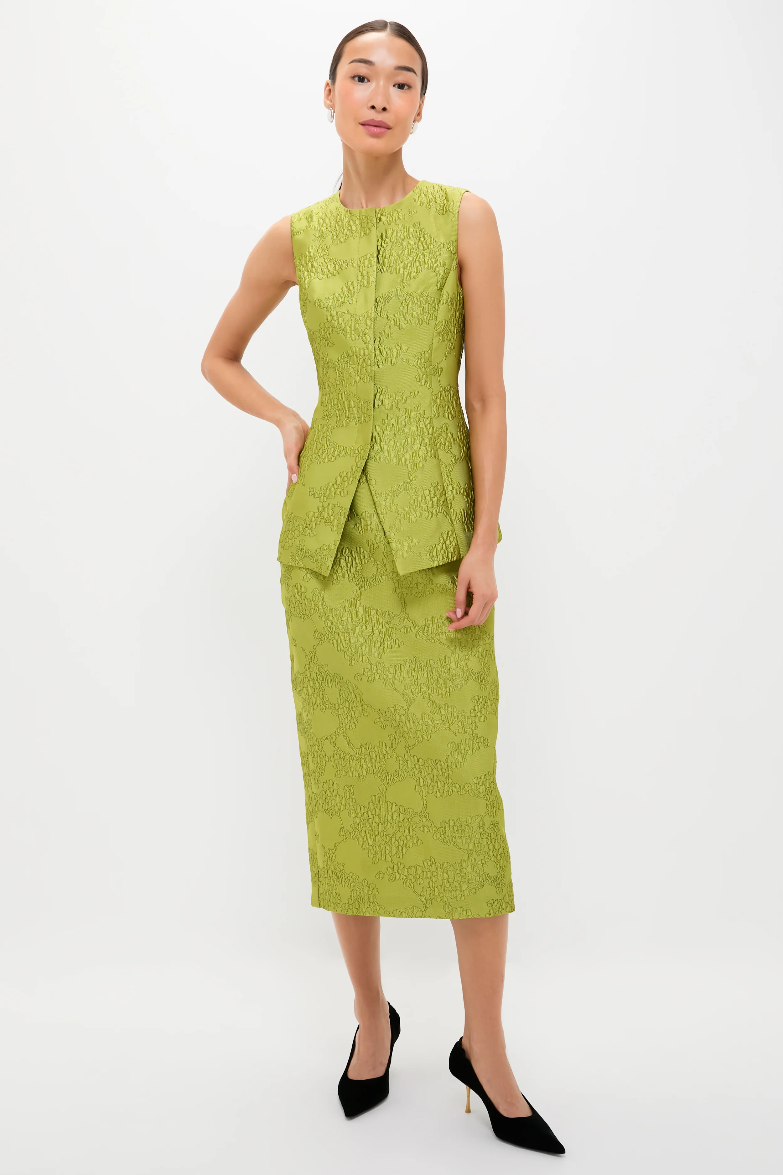 Brocade Metallic Duke Top - Image 6