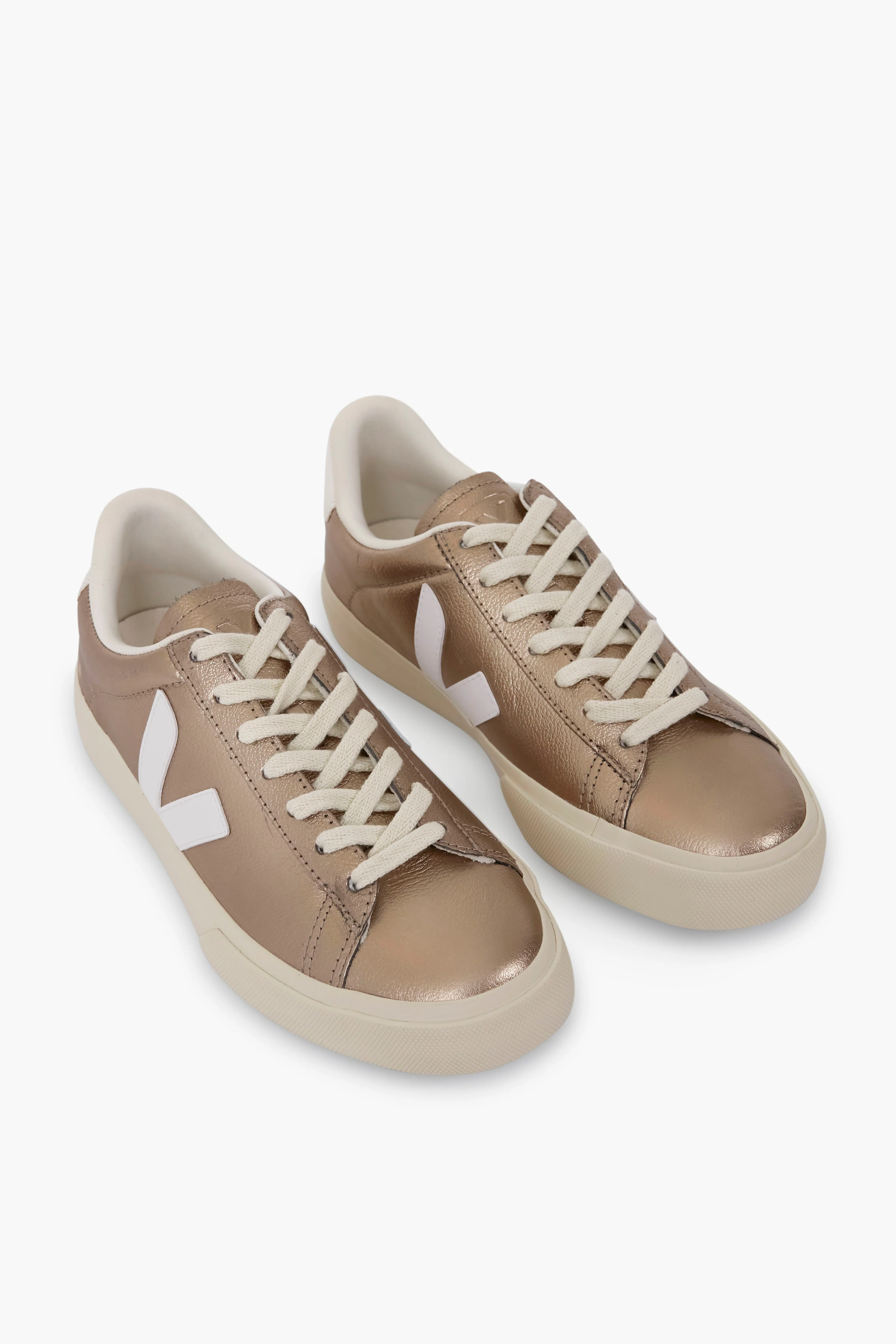 Bronze White Campo Sneakers - Image 2