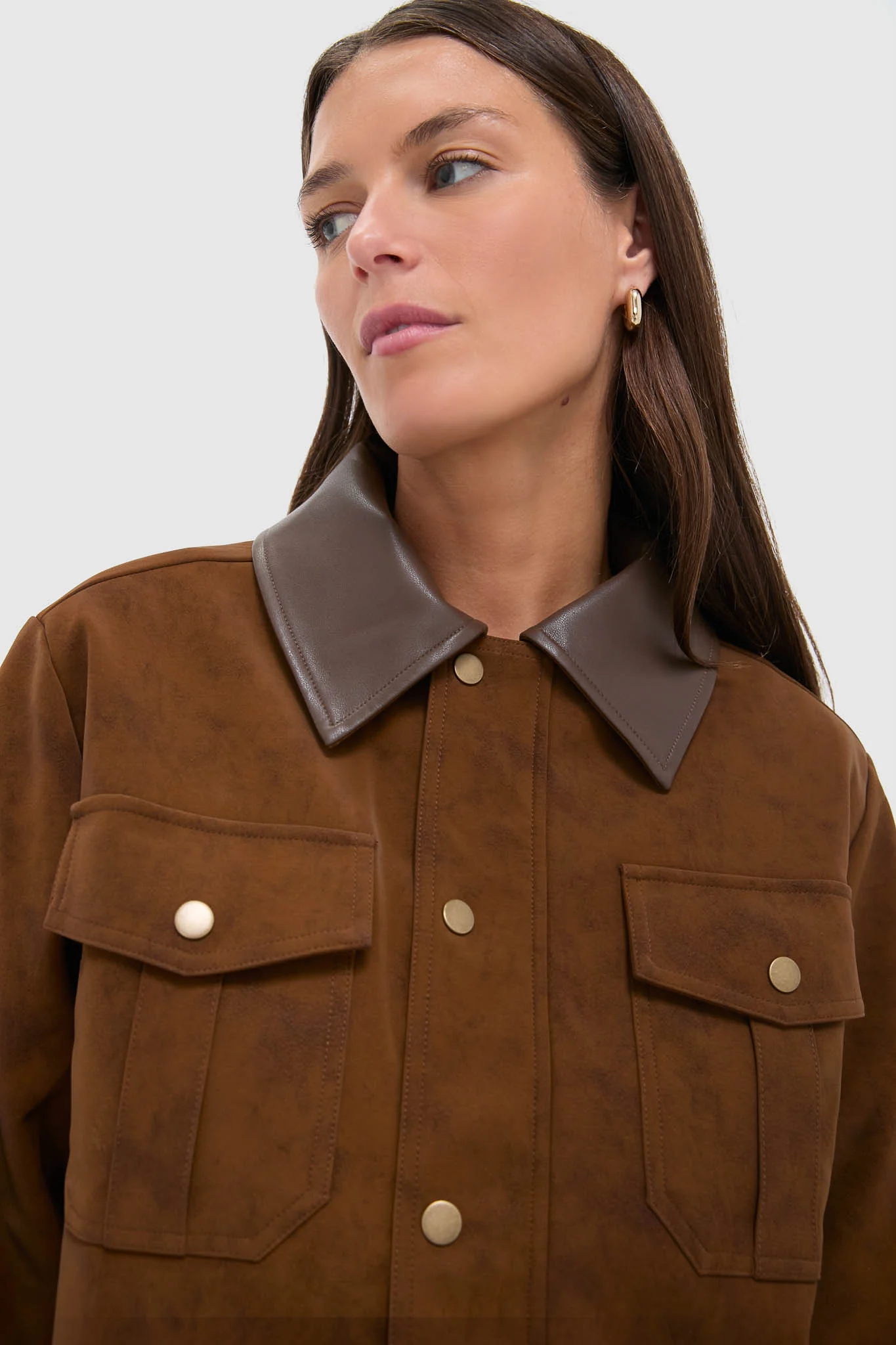 Brown Eloise Chore Jacket - Image 5