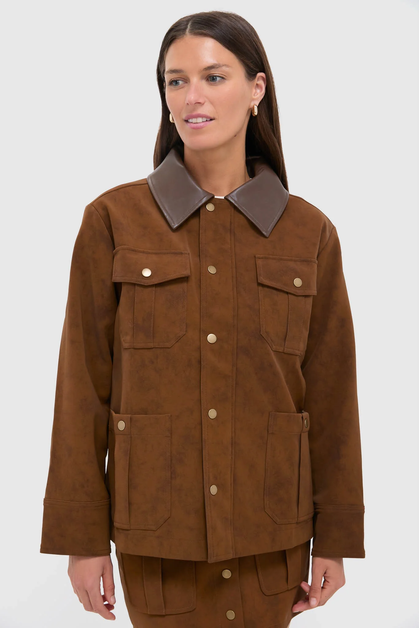 Brown Eloise Chore Jacket - Image 7
