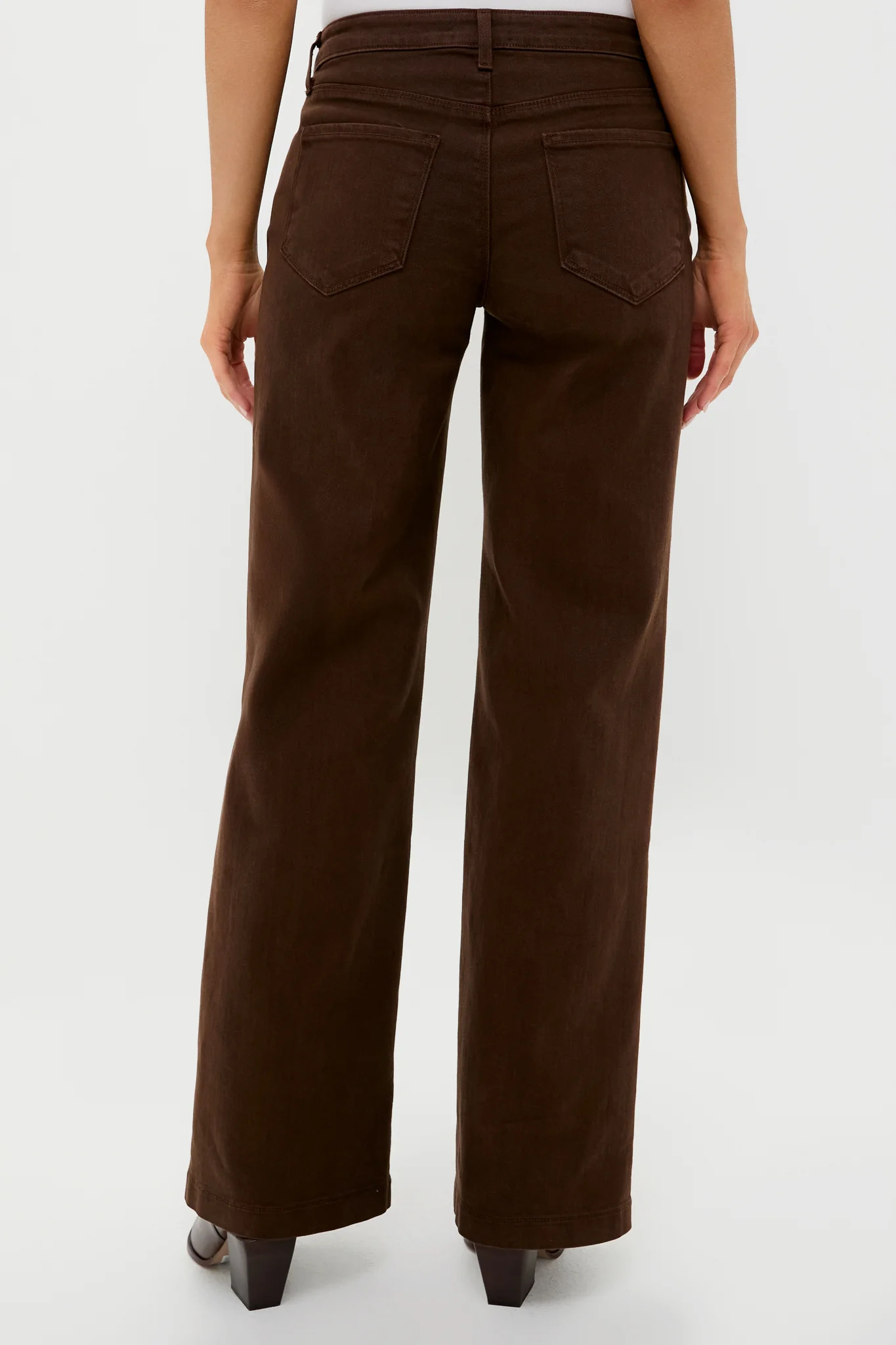 Brown Joanne Low Rise Wide Leg - Image 4