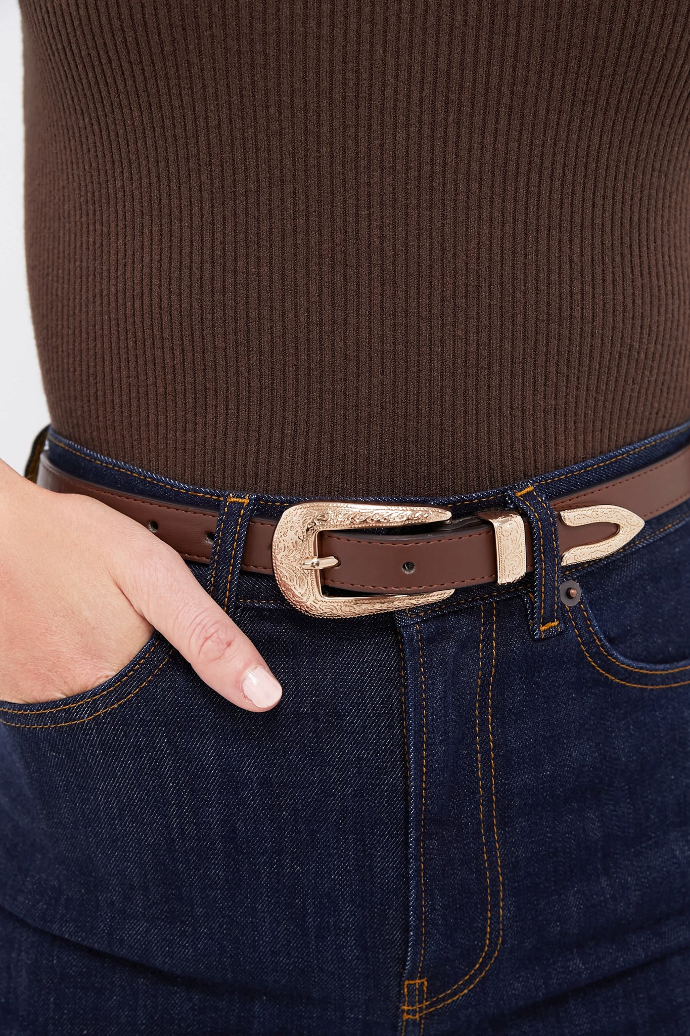 Brown Phoenix Belt - Image 2