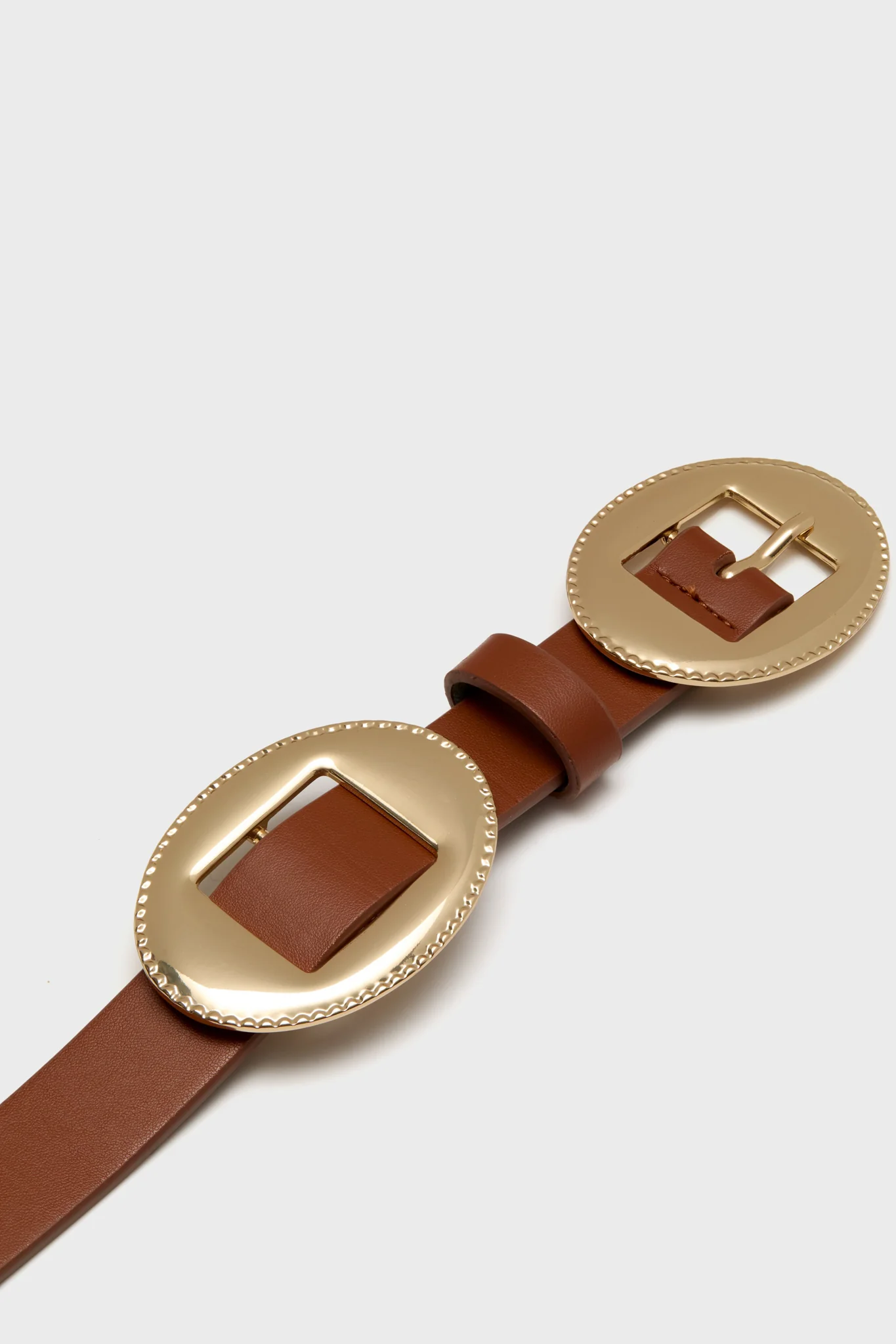 Brown Western Buckle Belt - Image 4