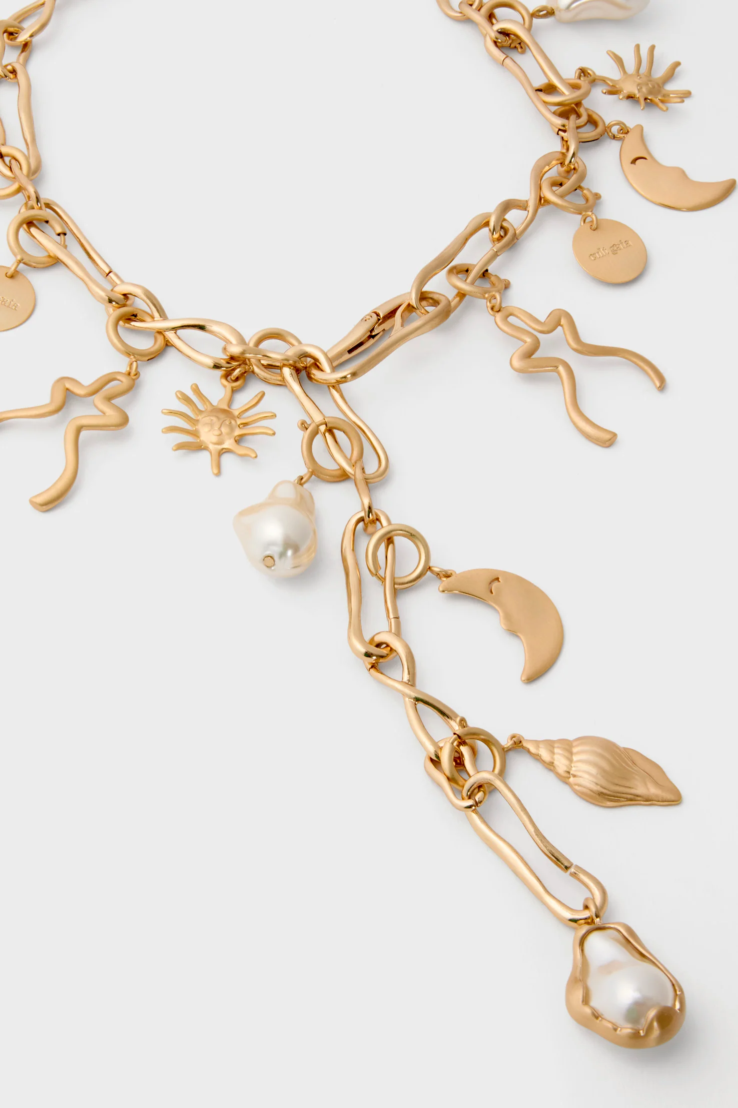 Brushed Brass Astrid Choker - Image 4