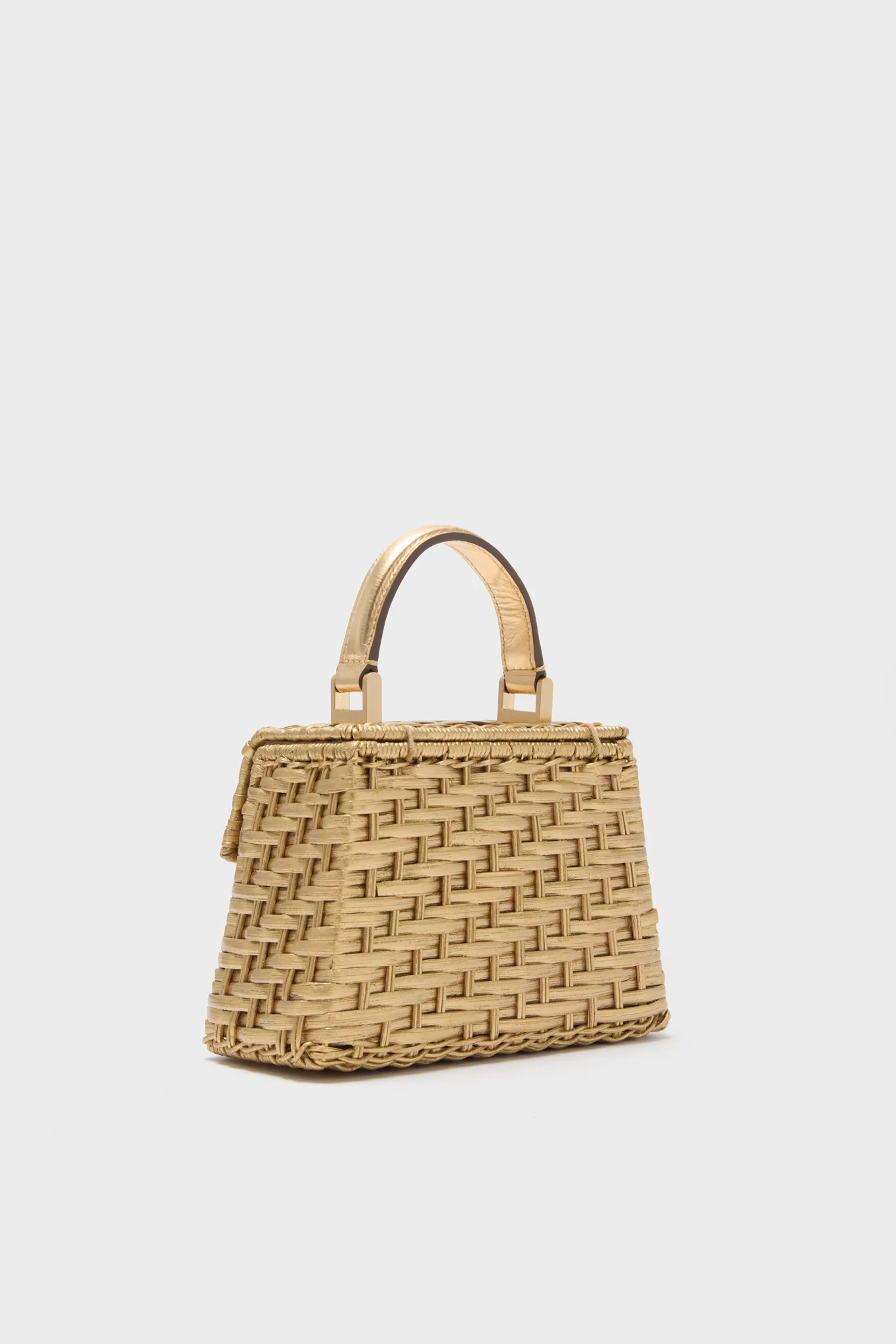 Brushed Brass Nano Sybil Crossbody - Image 5