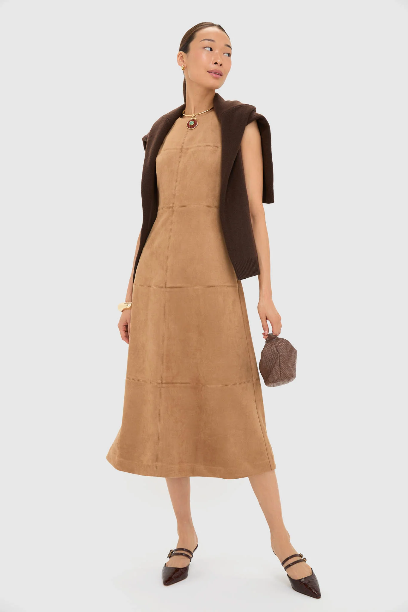 Buck Vegan Suede Manon Dress - Image 2
