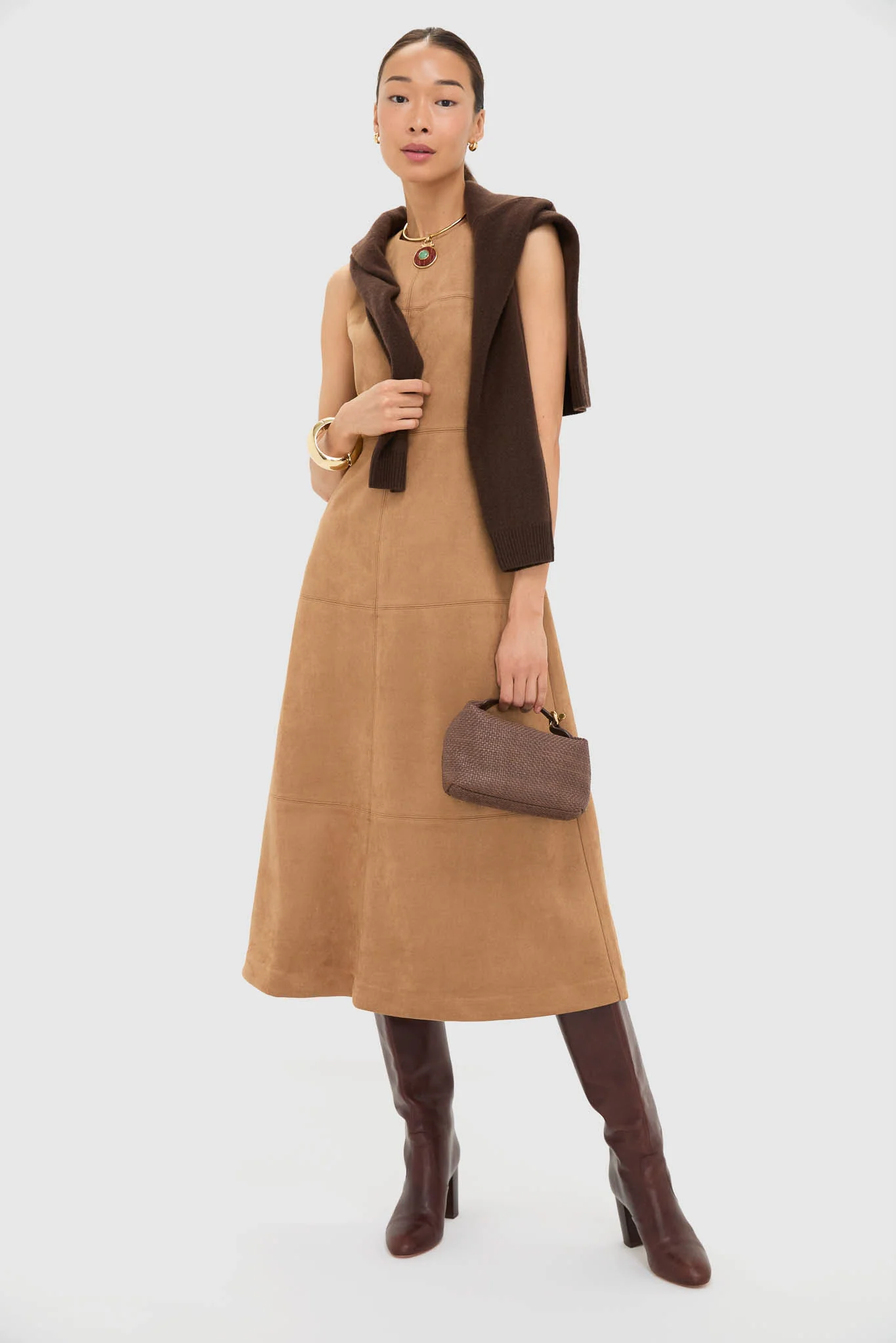 Buck Vegan Suede Manon Dress - Image 5