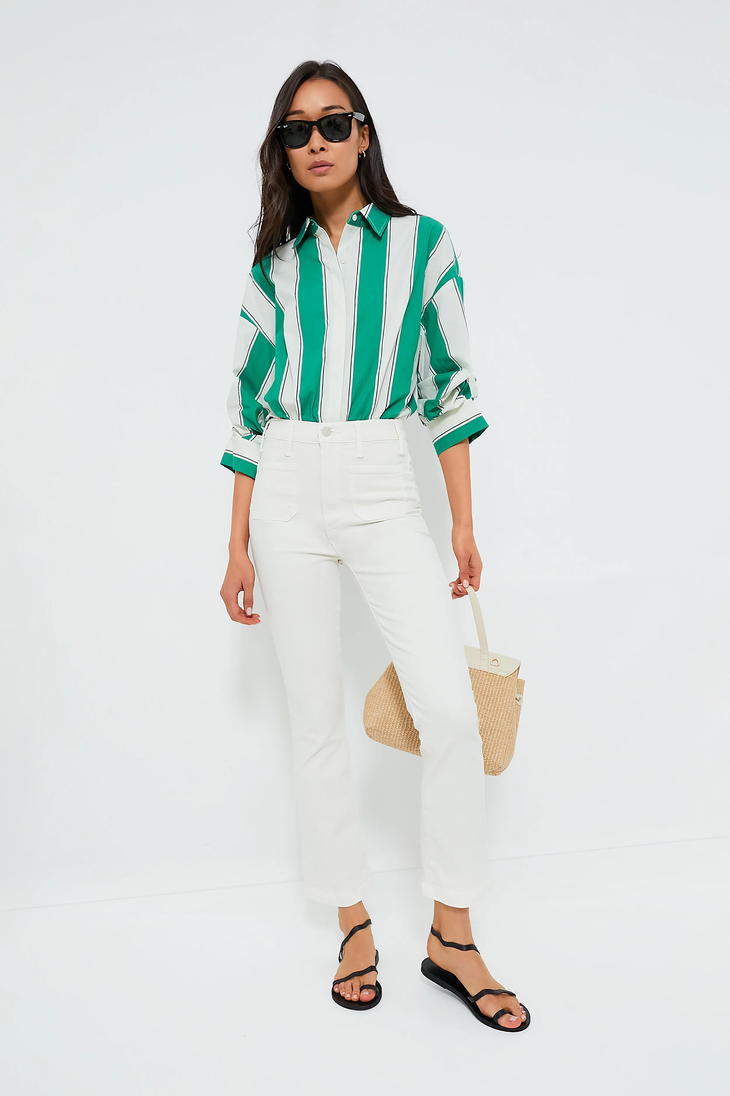 Bungalow Stripe Traverse Bodysuit - Image 2
