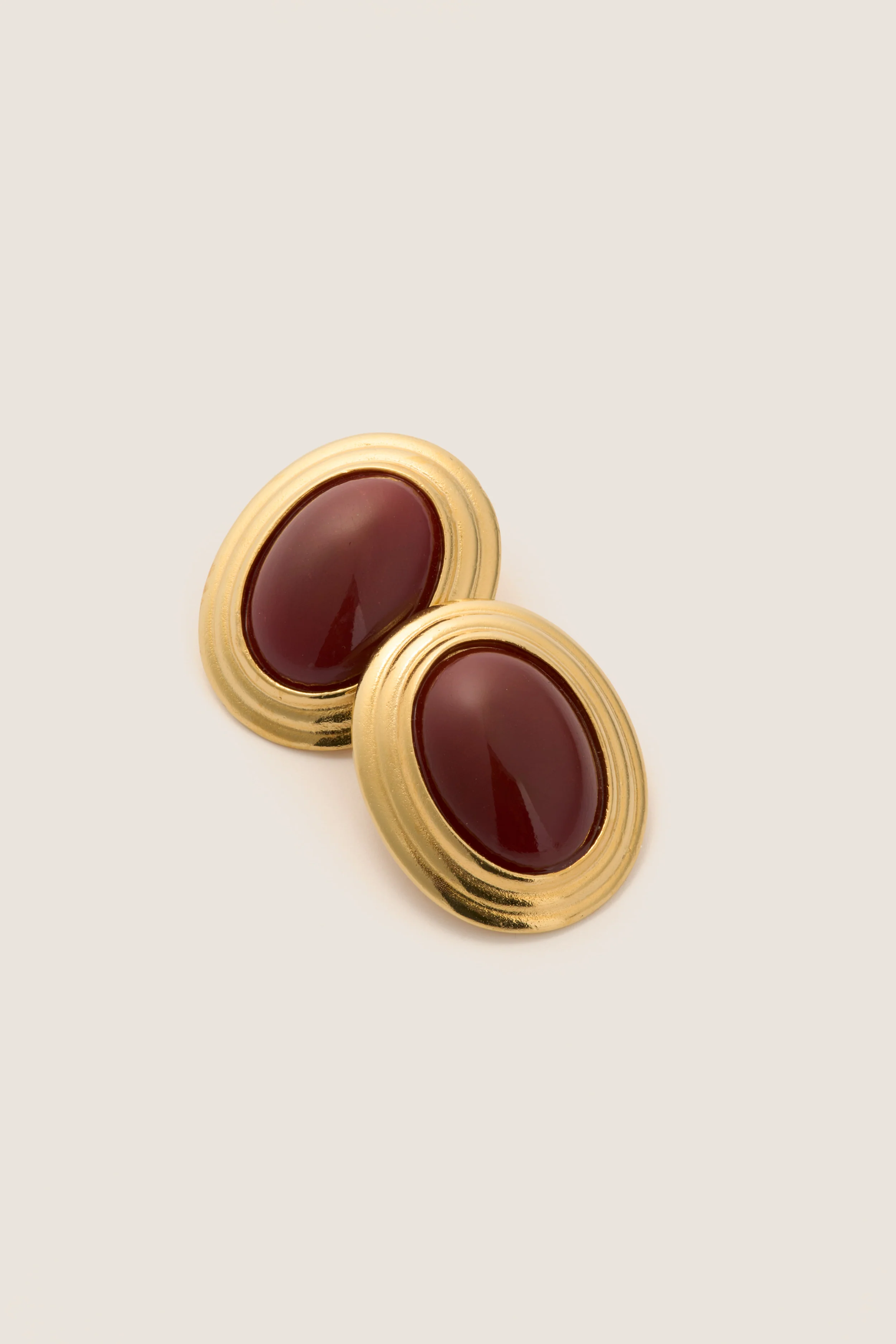 Burgundy Vega Earrings - Image 3