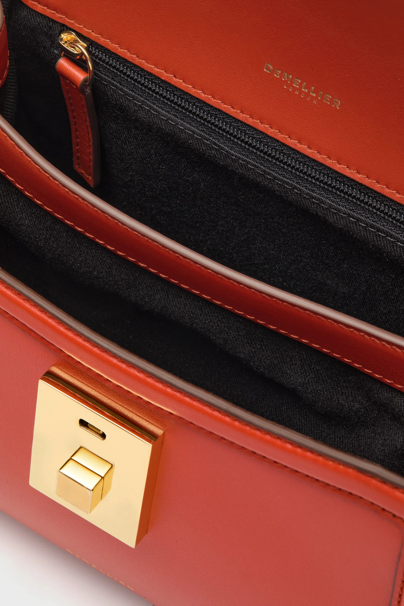 Burnt Orange Paris Bag - Image 5