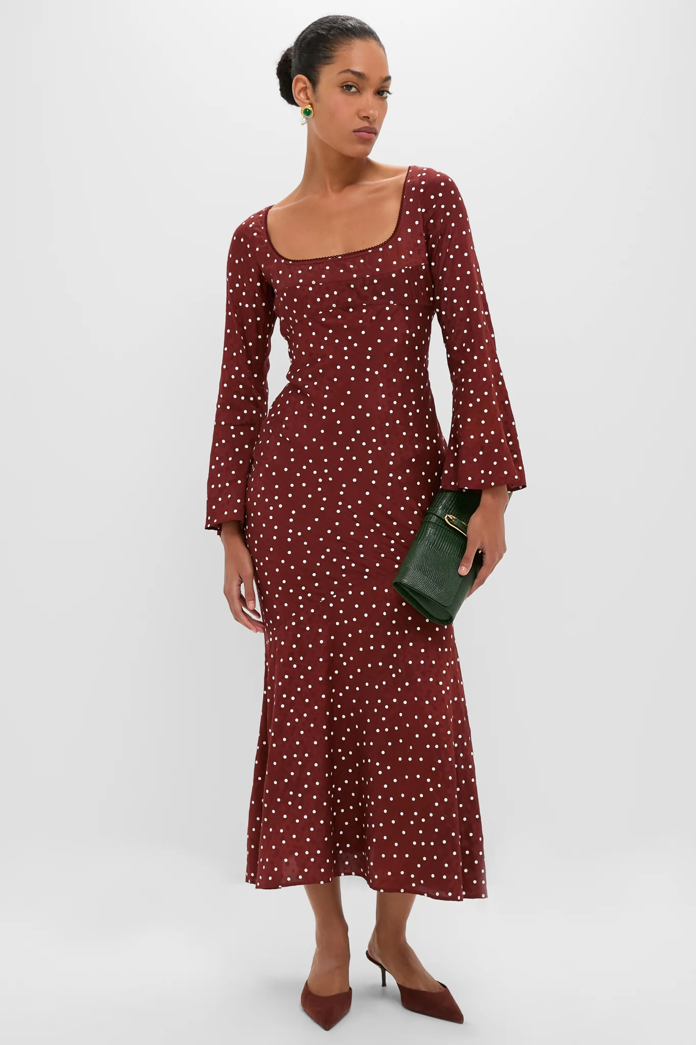 Burnt Umber Narah Maxi Dress - Image 2