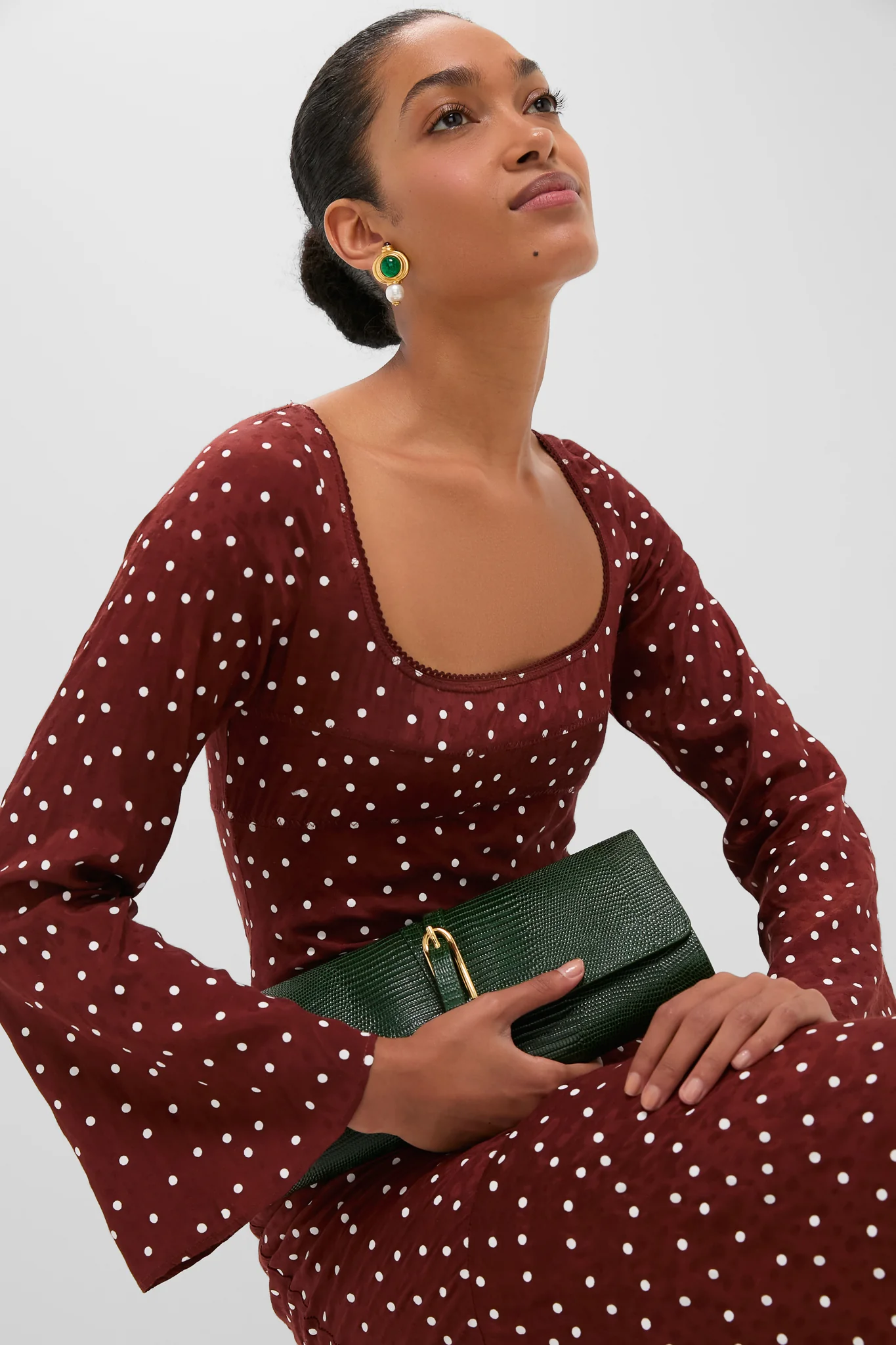 Burnt Umber Narah Maxi Dress - Image 6