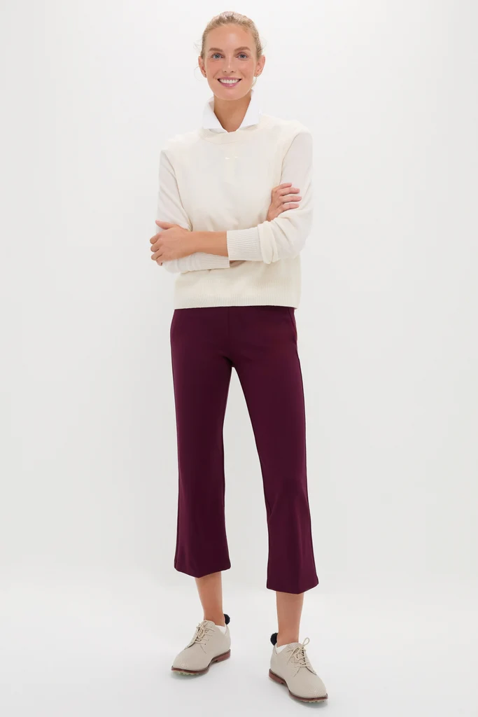 Buttercream Washable Cashmere Malcolm Crewneck - Image 6