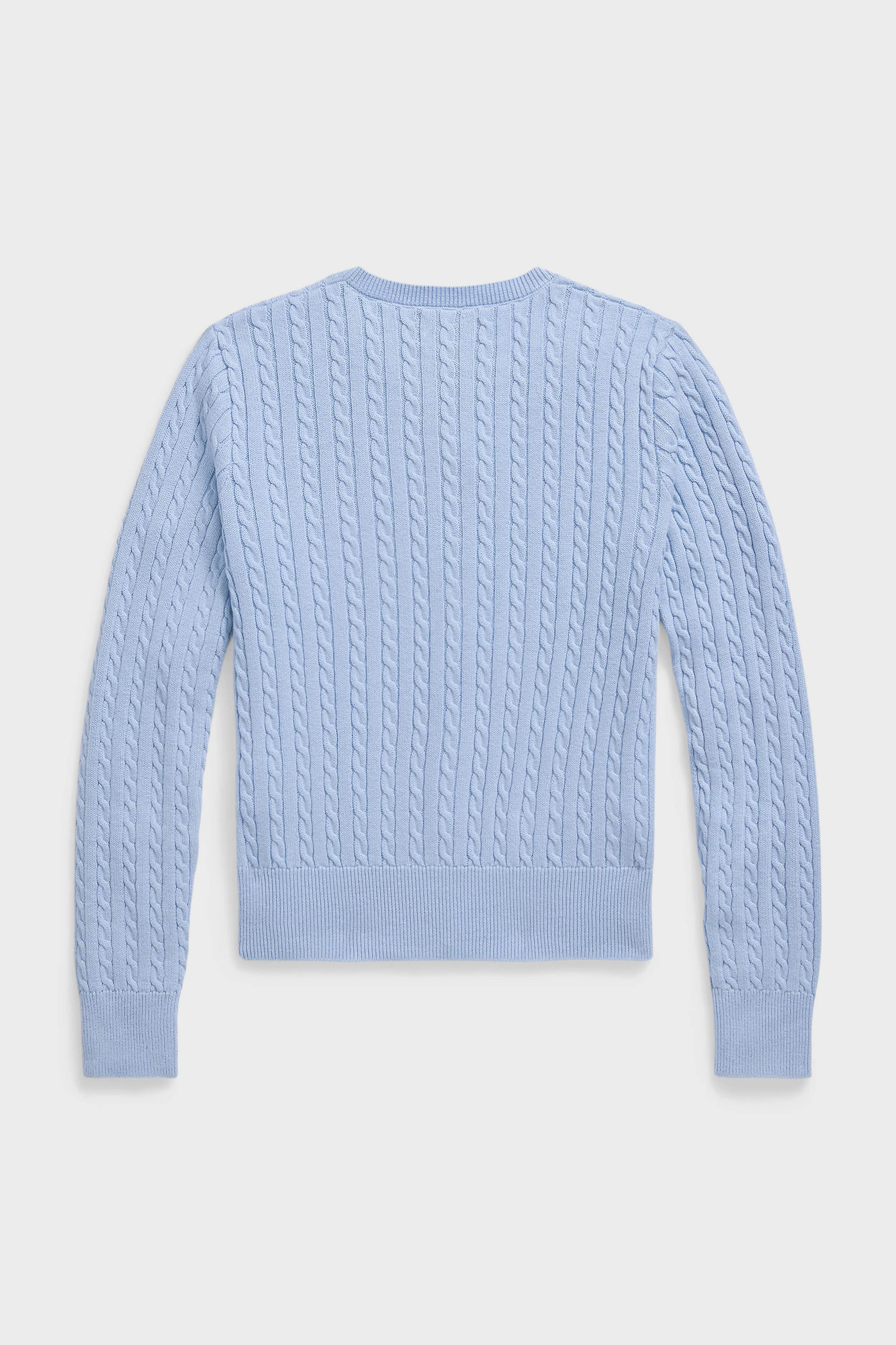 Girls Cable-Knit Cotton Cardigan - Image 6